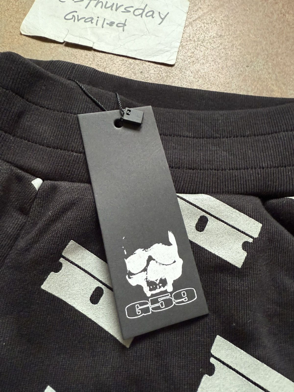 G59 Records $UICIDEBOY$ G59 Records Razor Sweatpants Black Medium Size US 32 / EU 48 - 8 Thumbnail