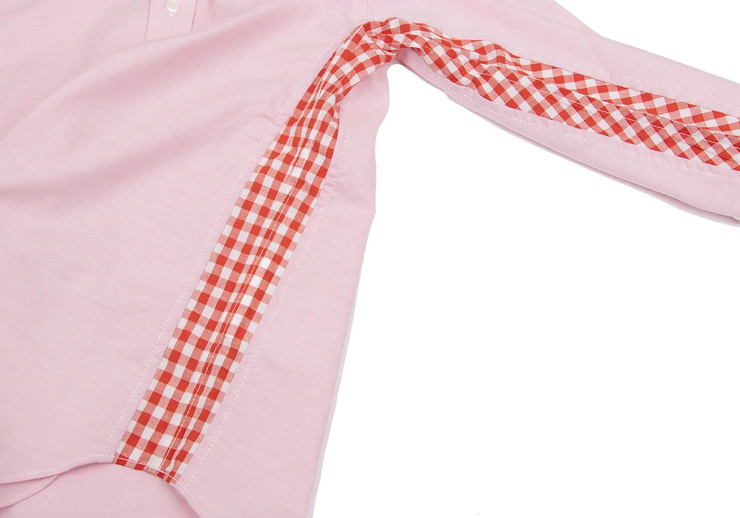 Junya Watanabe Checkered Button Down Shirt in Pink and Others, M Size US M / EU 48-50 / 2 - 10 Thumbnail