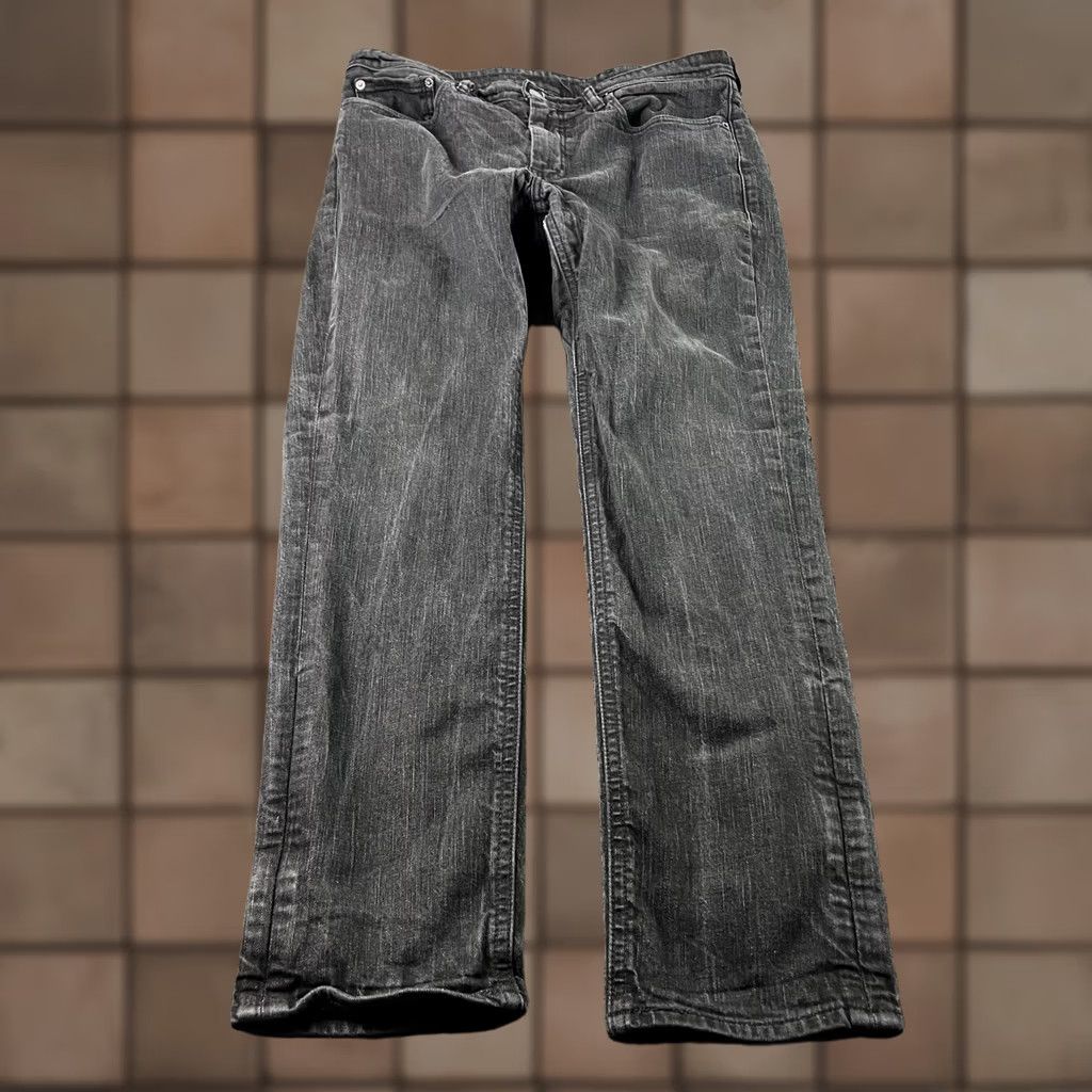 Levi's Levi's 511 Jeans Slim Straight Denim Black 36x30 Adult Men Regular Inseam 30in Cotton Zip Logo Vintage: No Size US 36 / EU 52 - 1 Thumbnail