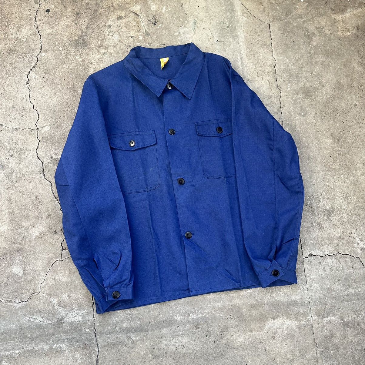 Other Vintage French work chore jacket Size US L / EU 52-54 / 3 - 2 Thumbnail