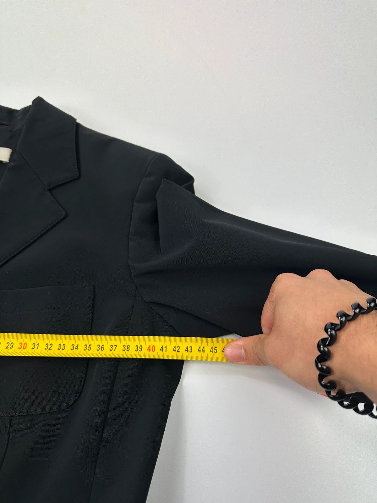 Prada Prada Milano SS2006 Black Elegant Blazer Jacket Size S / US 4 / IT 40 - 14 Thumbnail