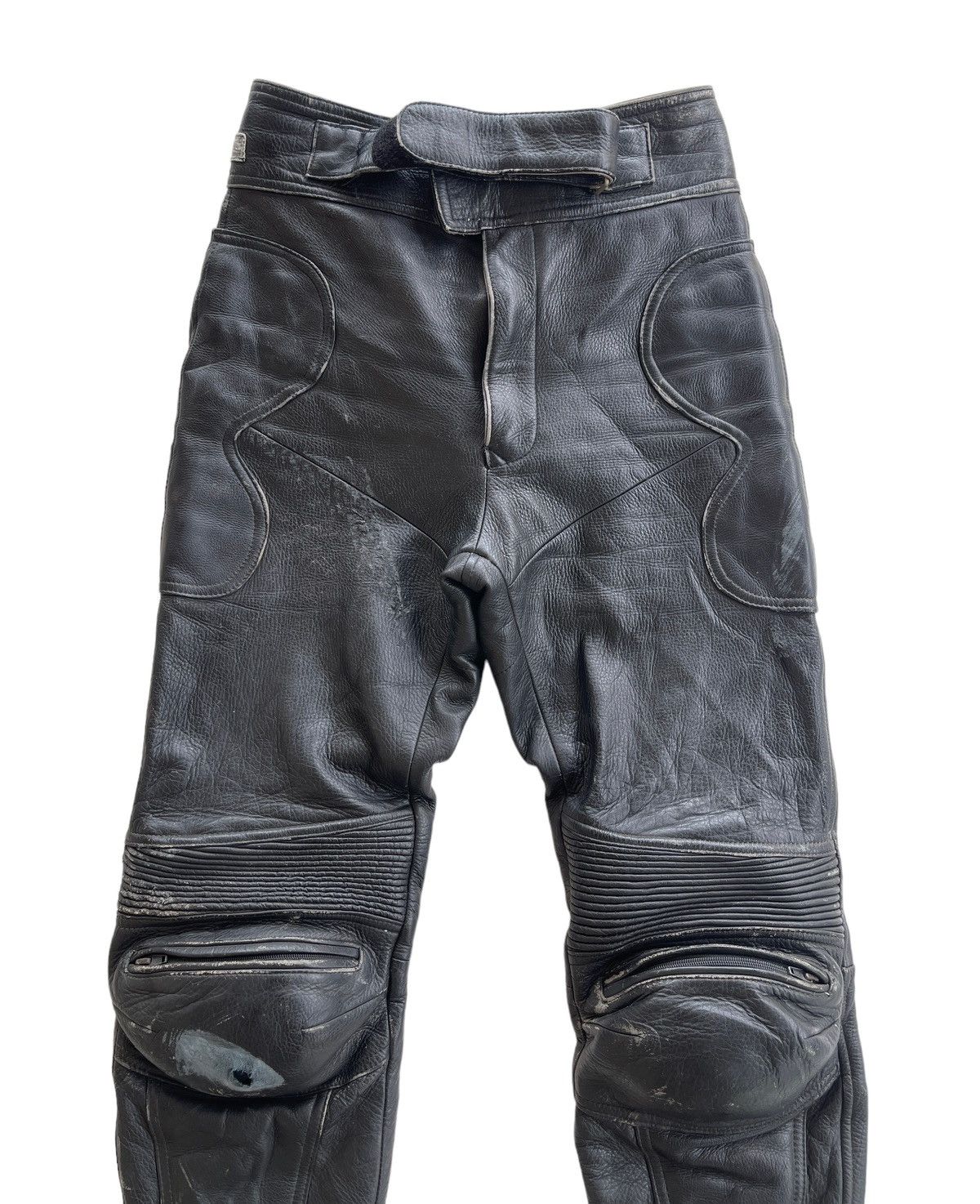 Kadoya Vintage Nankai Leather Bikers Pants Size US 29 - 5 Thumbnail