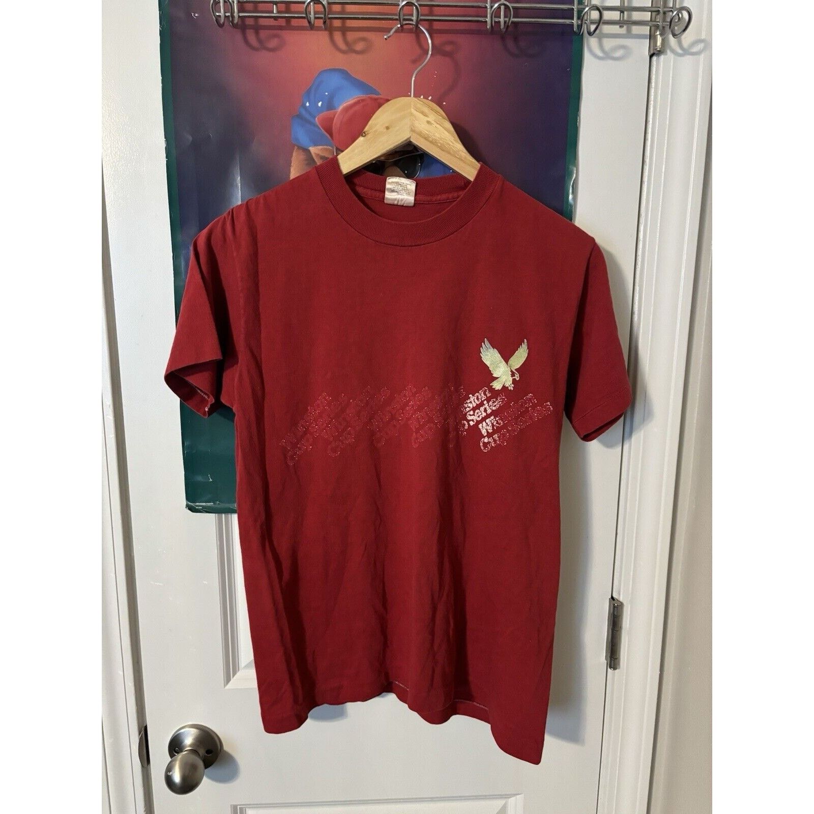 Other Vintage Red Faded Winston Cigarettes Eagle 90s shirt size S Size US S / EU 44-46 / 1 - 1 Thumbnail