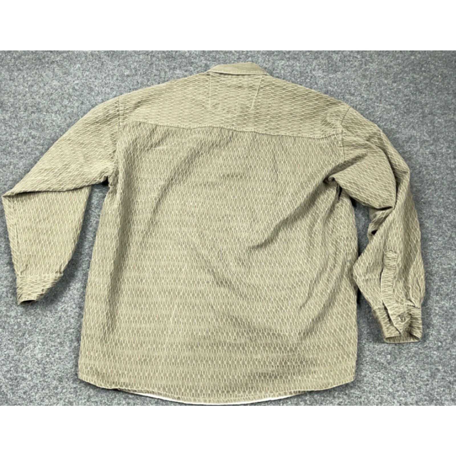 Etro VTG 90s Green Textured Shacket Adult XL Pocket Shirt Jacket Size US XL / EU 56 / 4 - 2 Thumbnail