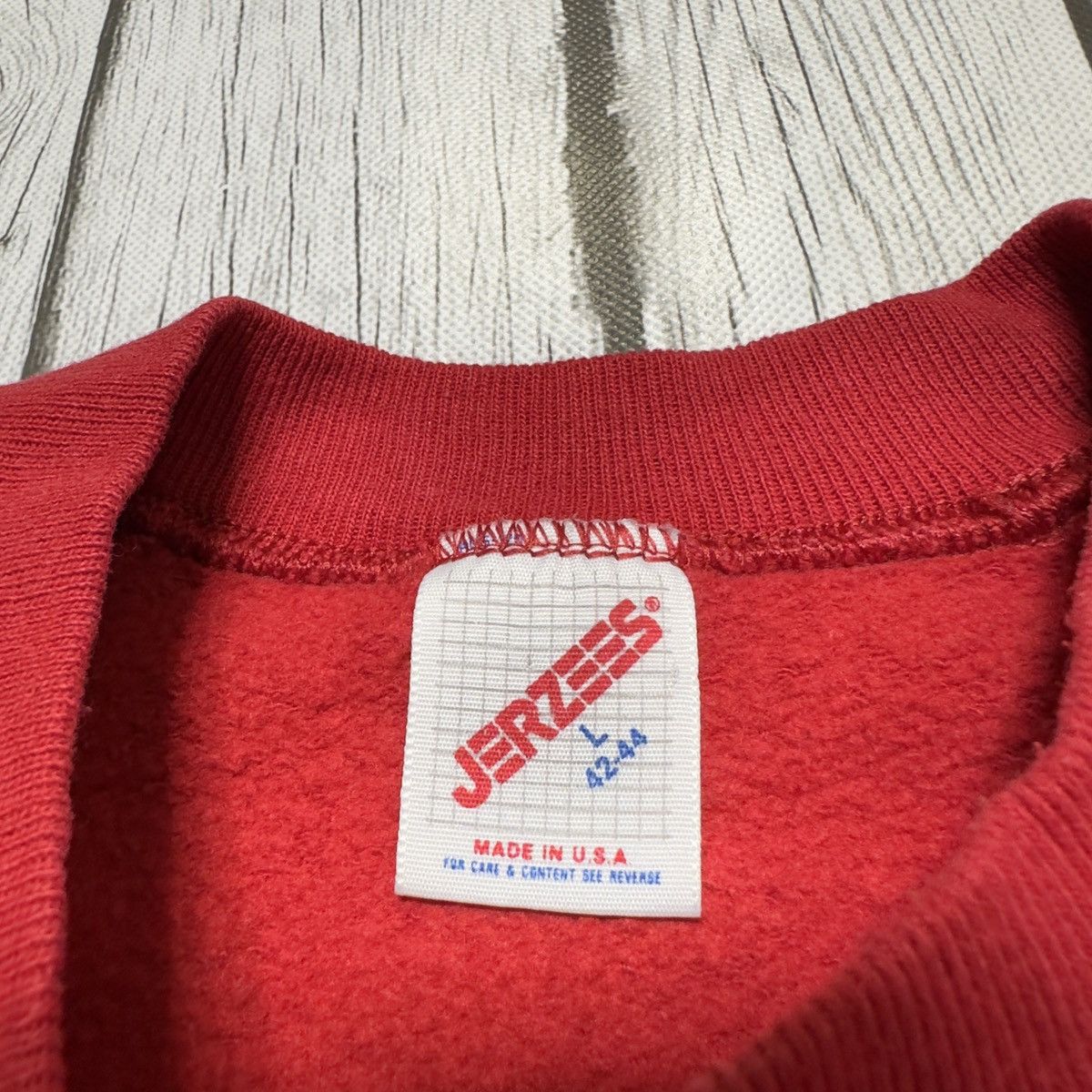 Jerzees × Vintage Vintage Jerzees blank sweatshirt Size US L / EU 52-54 / 3 - 4 Thumbnail