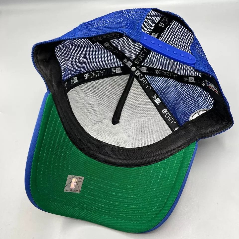 New Era Los Angeles LA Clippers Trucker Hat Men Blue Snap Back Cap Size ONE SIZE - 4 Thumbnail