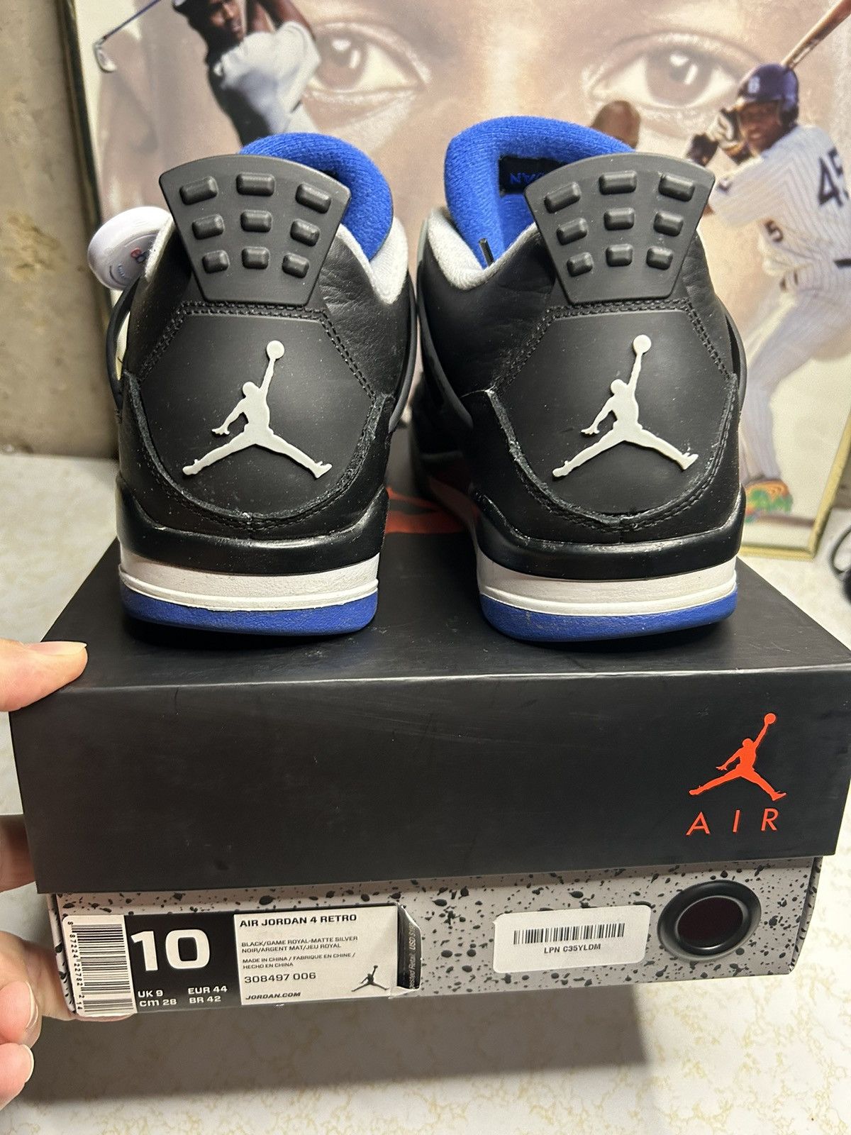 Air Jordan 4 Retro Motorsports Alternate 2017