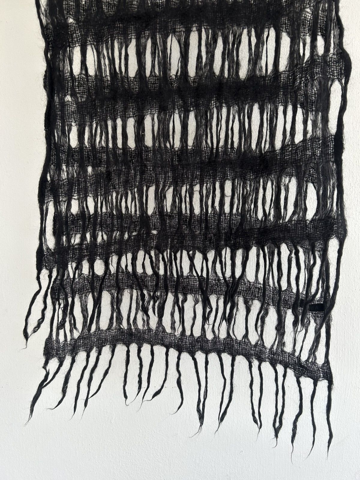 Other Unbrand Muffler Scarf Black Size ONE SIZE - 2 Thumbnail