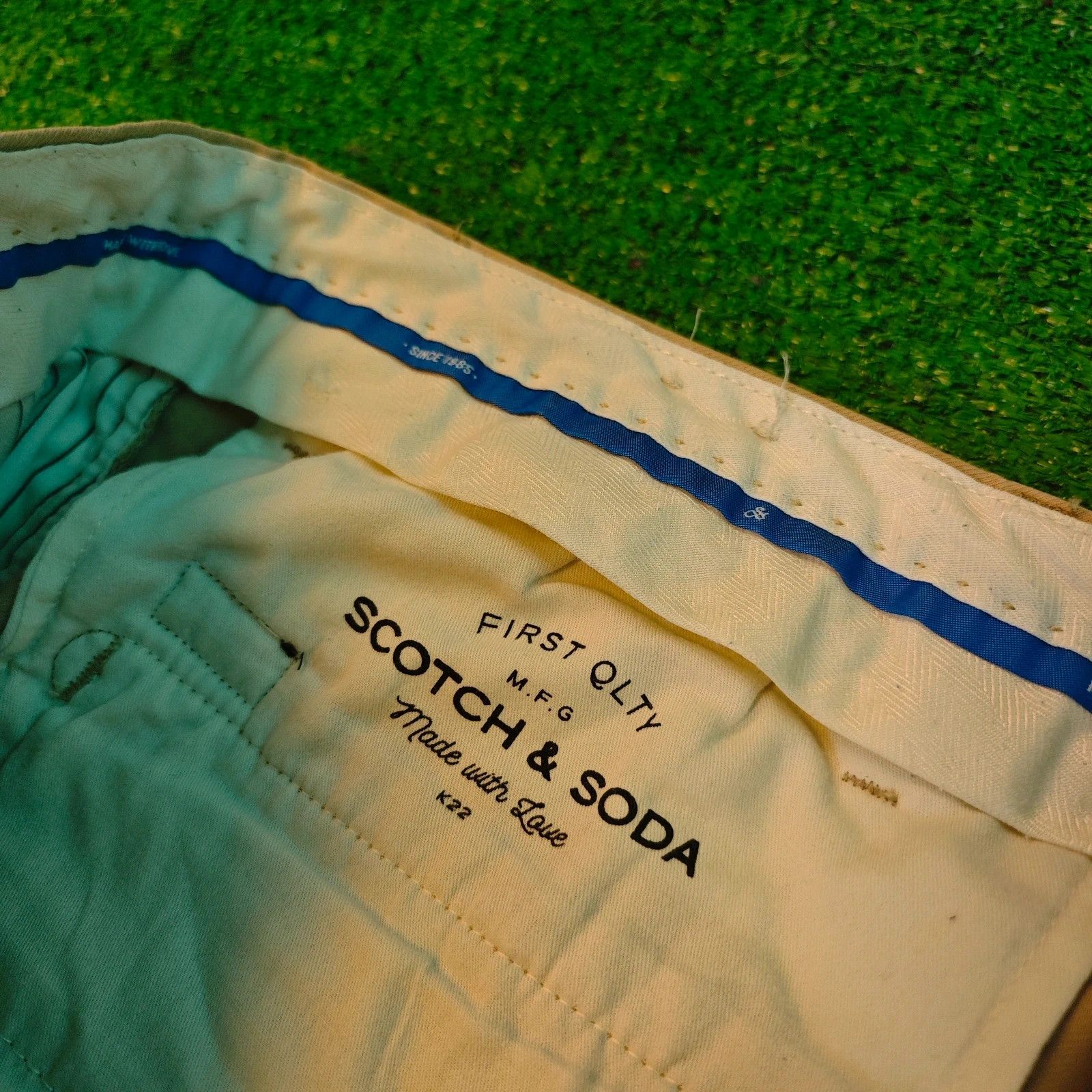 Scotch & Soda Scotch & Soda Pants Mens 30x30 Chino slim straight regular Size US 30 / EU 46 - 8 Thumbnail
