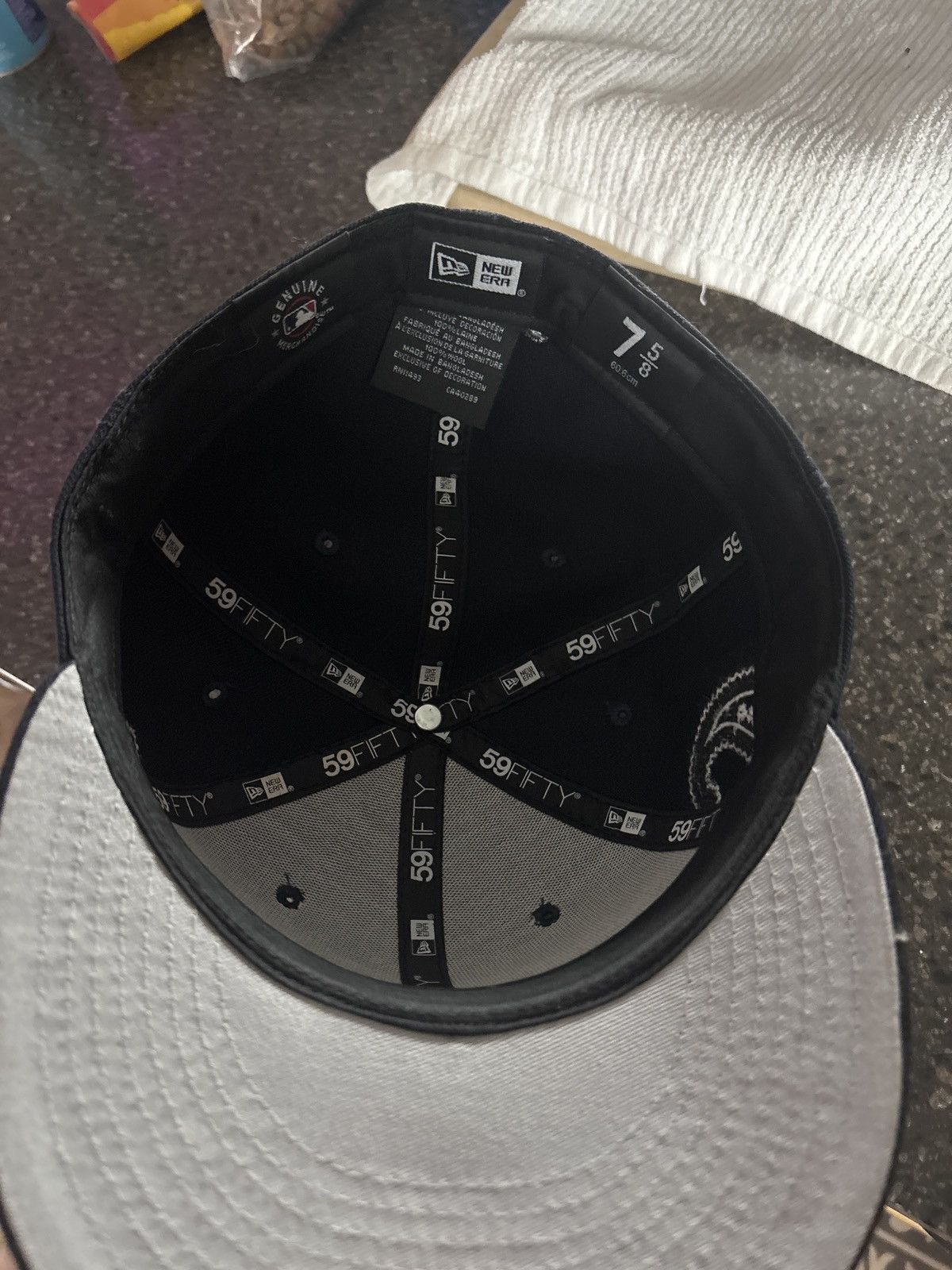 New Era × New York Yankees Black New Era Yankees Hat Size ONE SIZE - 3 Thumbnail