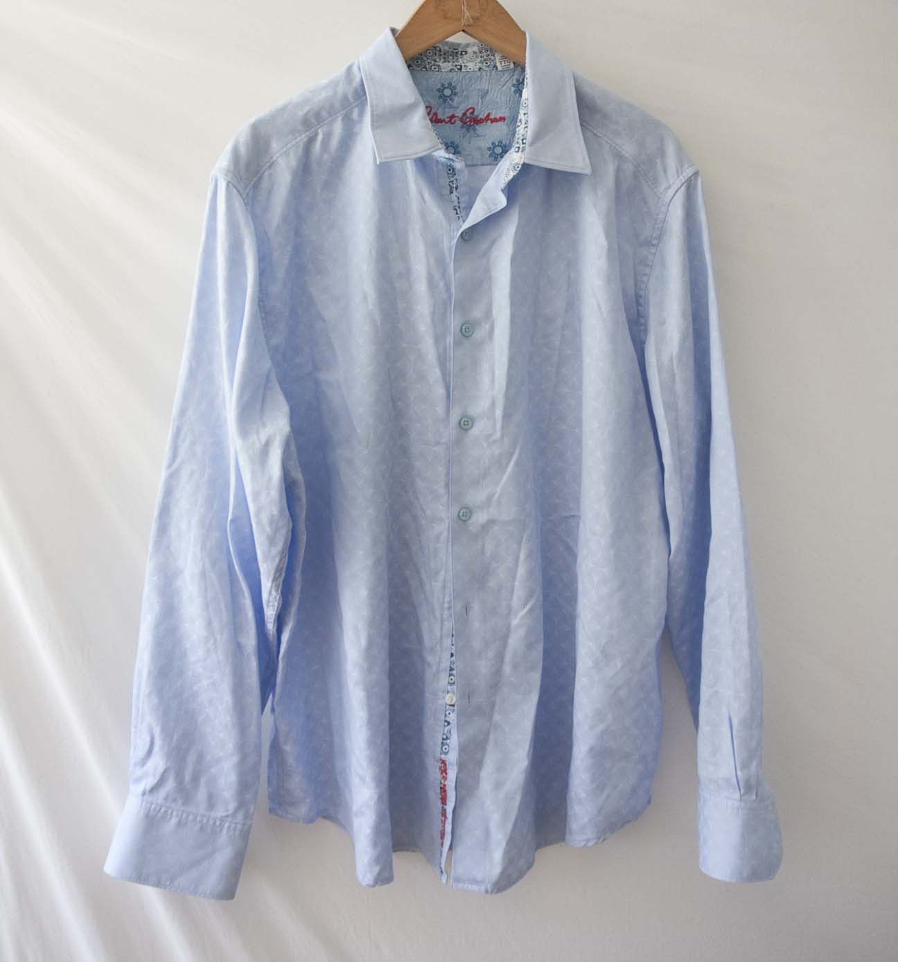 Robert Graham Robert Graham Shirt Size 2XL Blue Circle Size US XXL / EU 58 / 5 - 2 Thumbnail