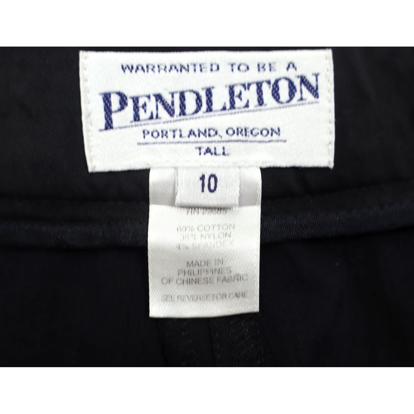 Pendleton Pendleton Women's Side Zip Flared Leg Pants Black Sz 10 Tall Size 32" / US 10 / IT 46 - 5 Thumbnail