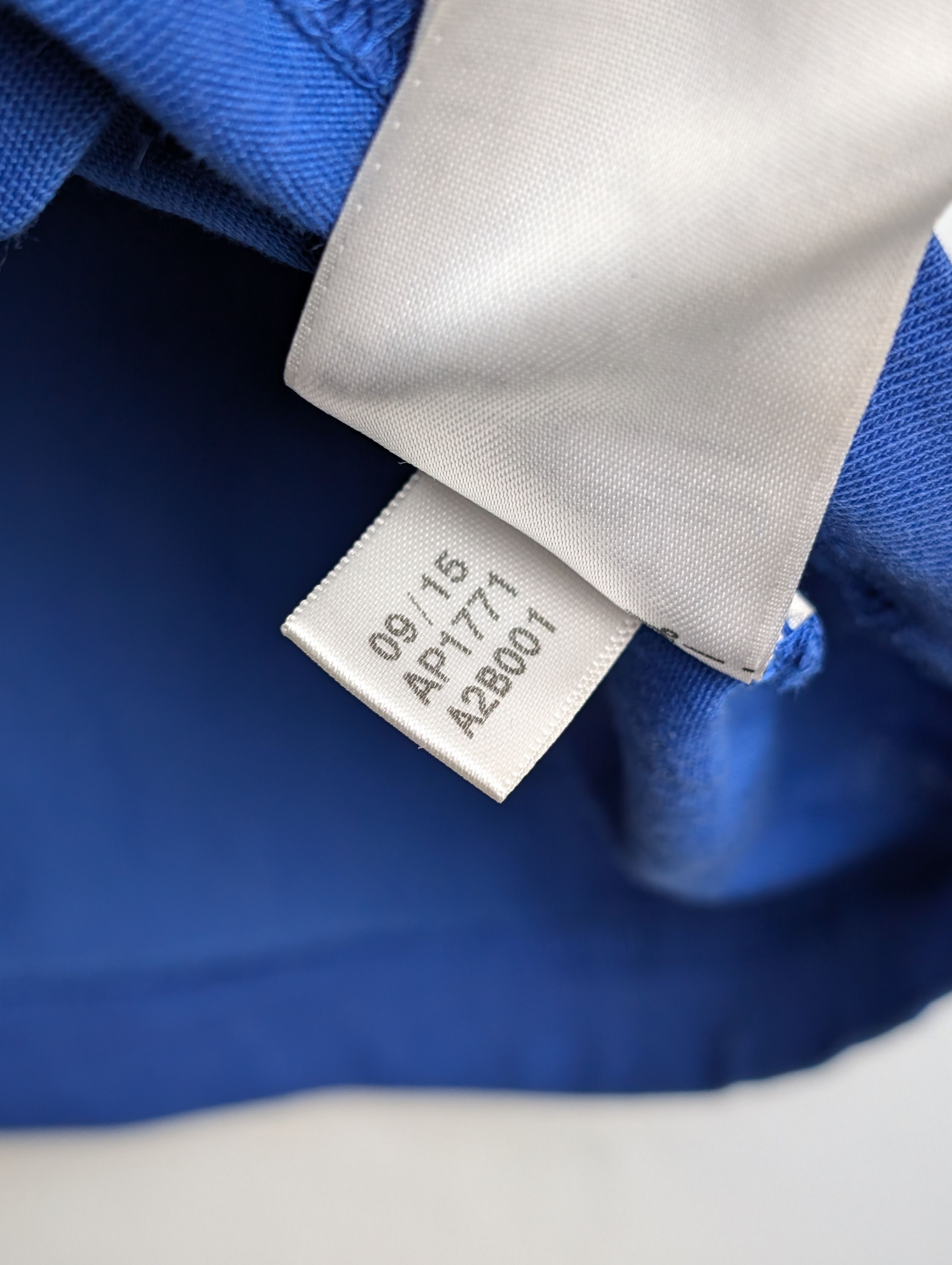 Adidas Adidas Sample 2015 Juventus Fino Alla Fine Blue T-shirt Size US M / EU 48-50 / 2 - 5 Thumbnail