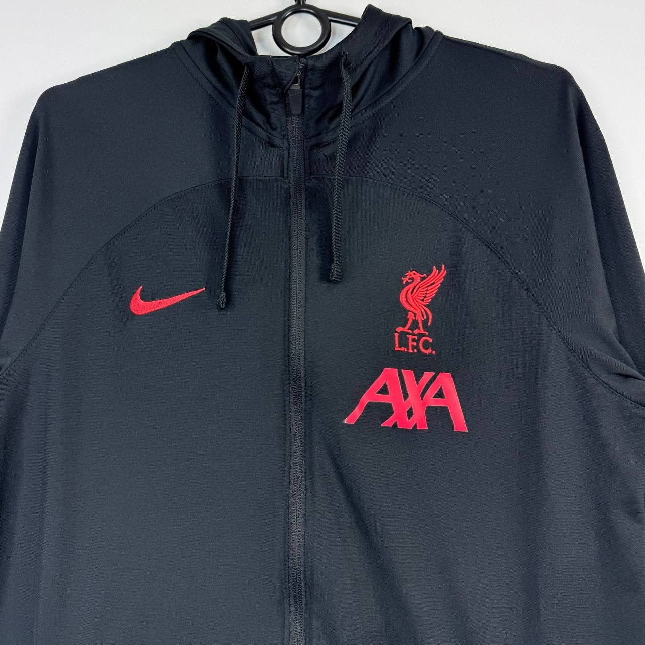 Nike Nike Liverpool FC Jacket Black AXA Football Mens Size M Size US M / EU 48-50 / 2 - 2 Thumbnail