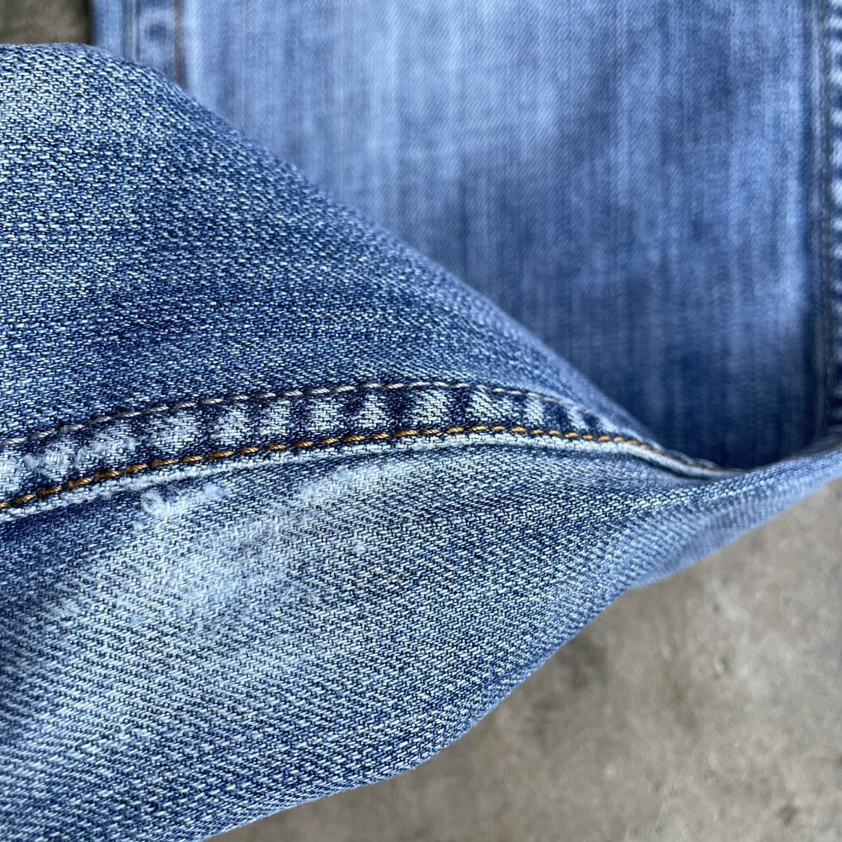 Bluer Denim 🔥🇯🇵Blue Denim Garments Union Made Ripped Distress Denim Jeans Size US 31 - 8 Thumbnail
