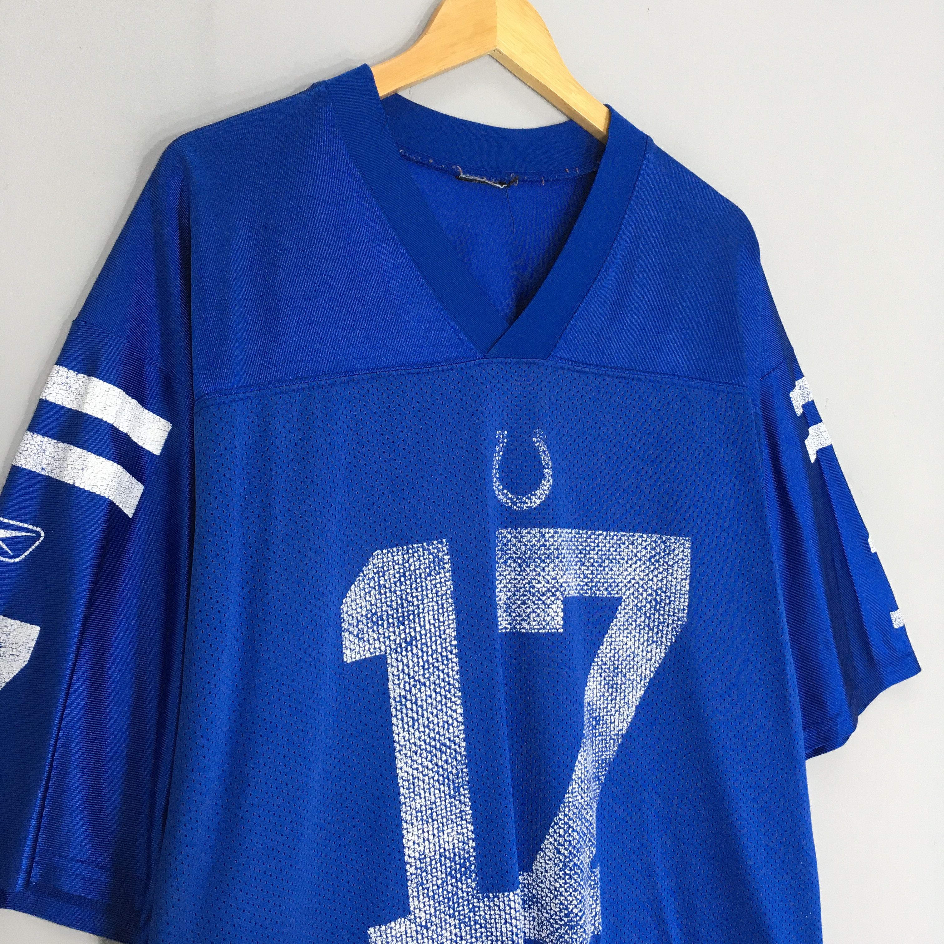 NFL × Reebok × Vintage Vintage Y2K Reebok Indianapolis Colts NFL Jersey Large Size US L / EU 52-54 / 3 - 3 Thumbnail