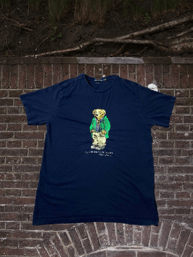 Polo Ralph Lauren × Vintage Vintage Polo Ralph Lauren Polo Bear T Shirt Size US L / EU 52-54 / 3 - 1 Thumbnail