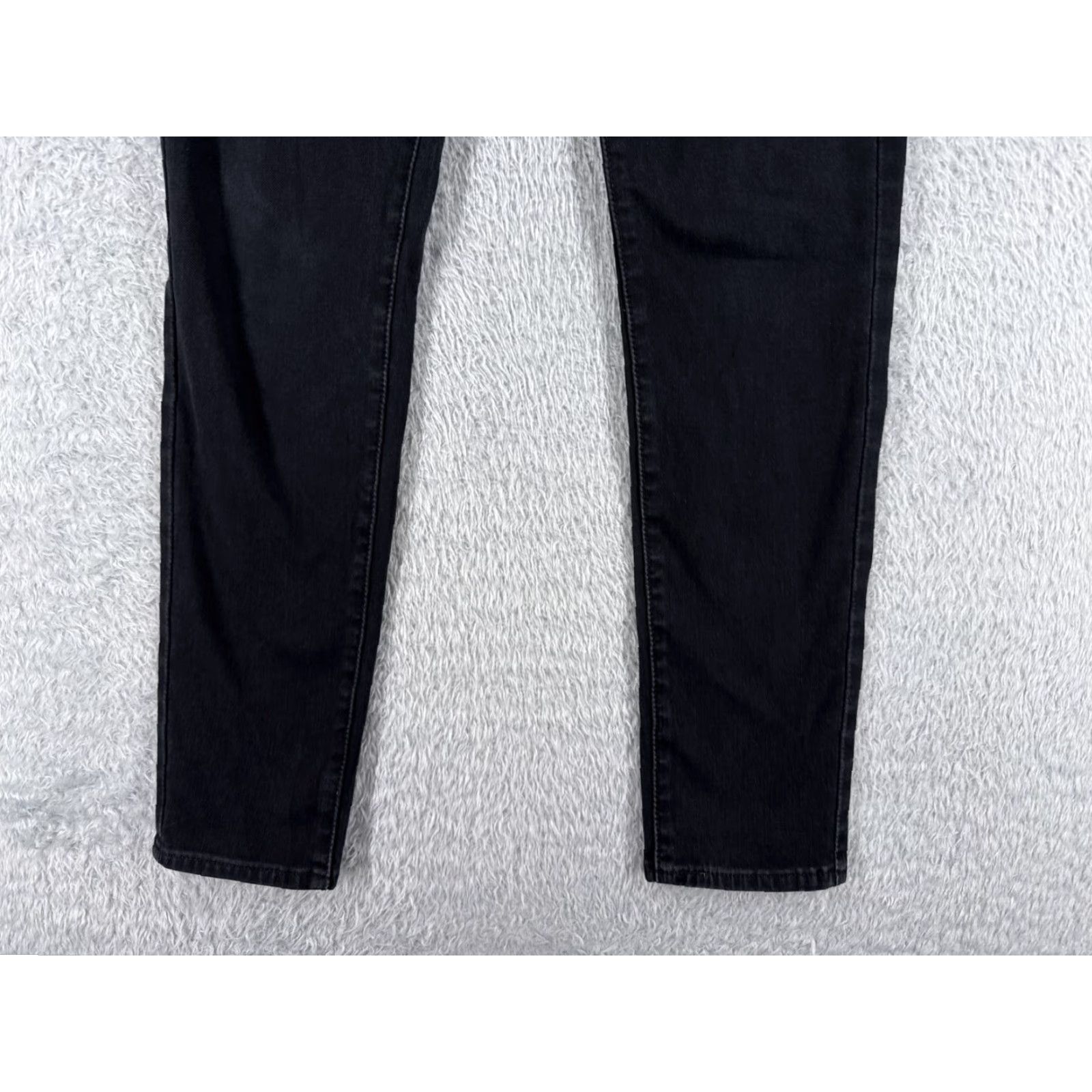 Levi's Levi's Jeans Women 28 Black Denim 700 Series Skinny High Rise 27x29 Cotton 5-Pocket Distressed Stretch Vintage: No Size 28" / US 6 / IT 42 - 2 Thumbnail