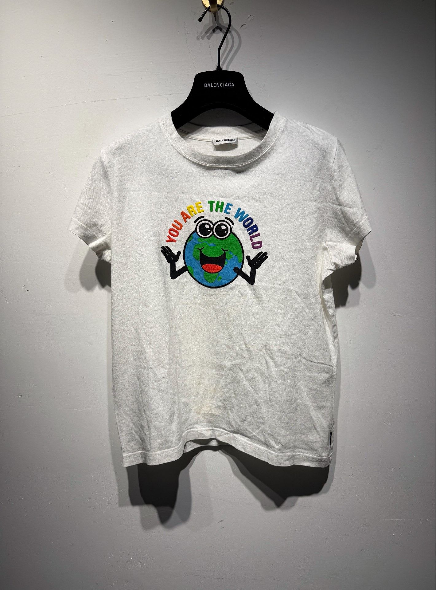 Balenciaga Balenciaga Printed T-Shirt M Men Size US M / EU 48-50 / 2 - 1 Thumbnail