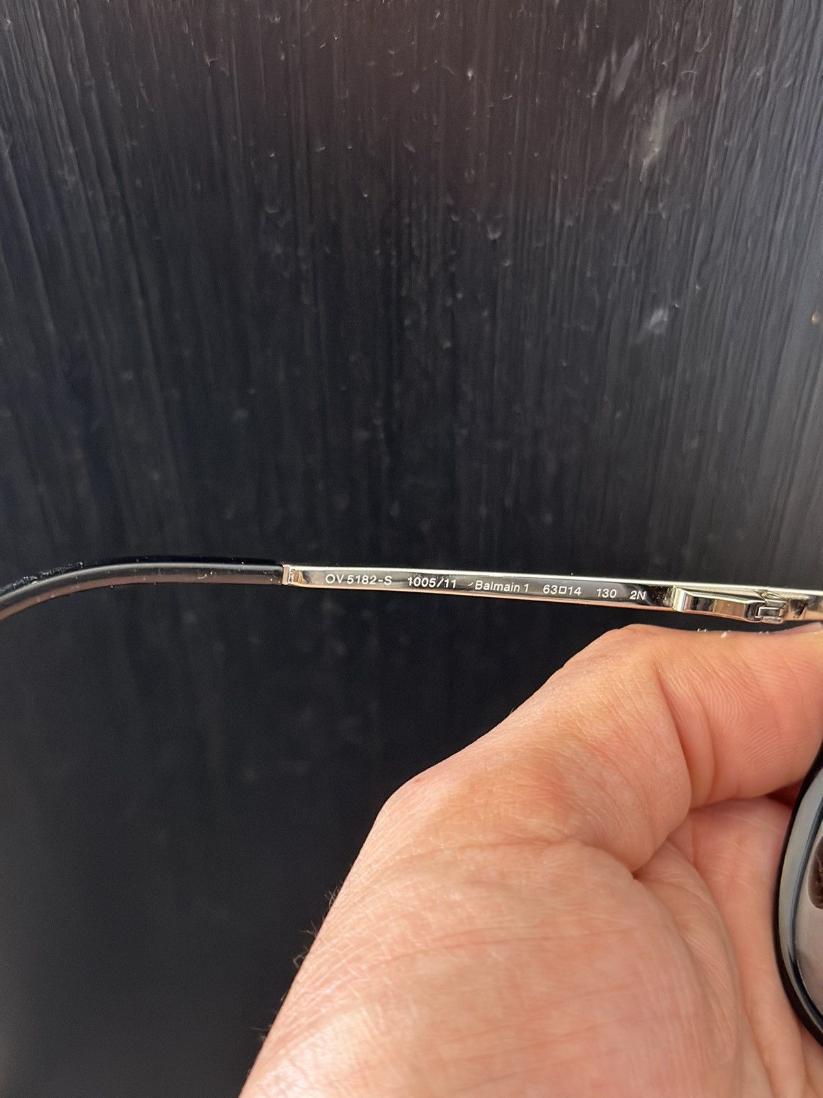 Balmain Oliver People X Balmain Collab Sunglasses Size ONE SIZE - 7 Thumbnail