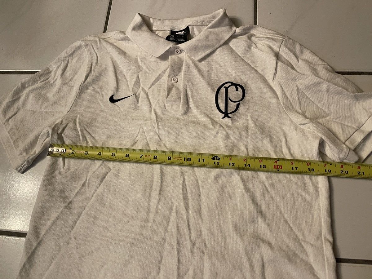 Nike Nike S.C. Corinthians Paulista 1910 White Polo Shirt Men's Size US S / EU 44-46 / 1 - 5 Thumbnail