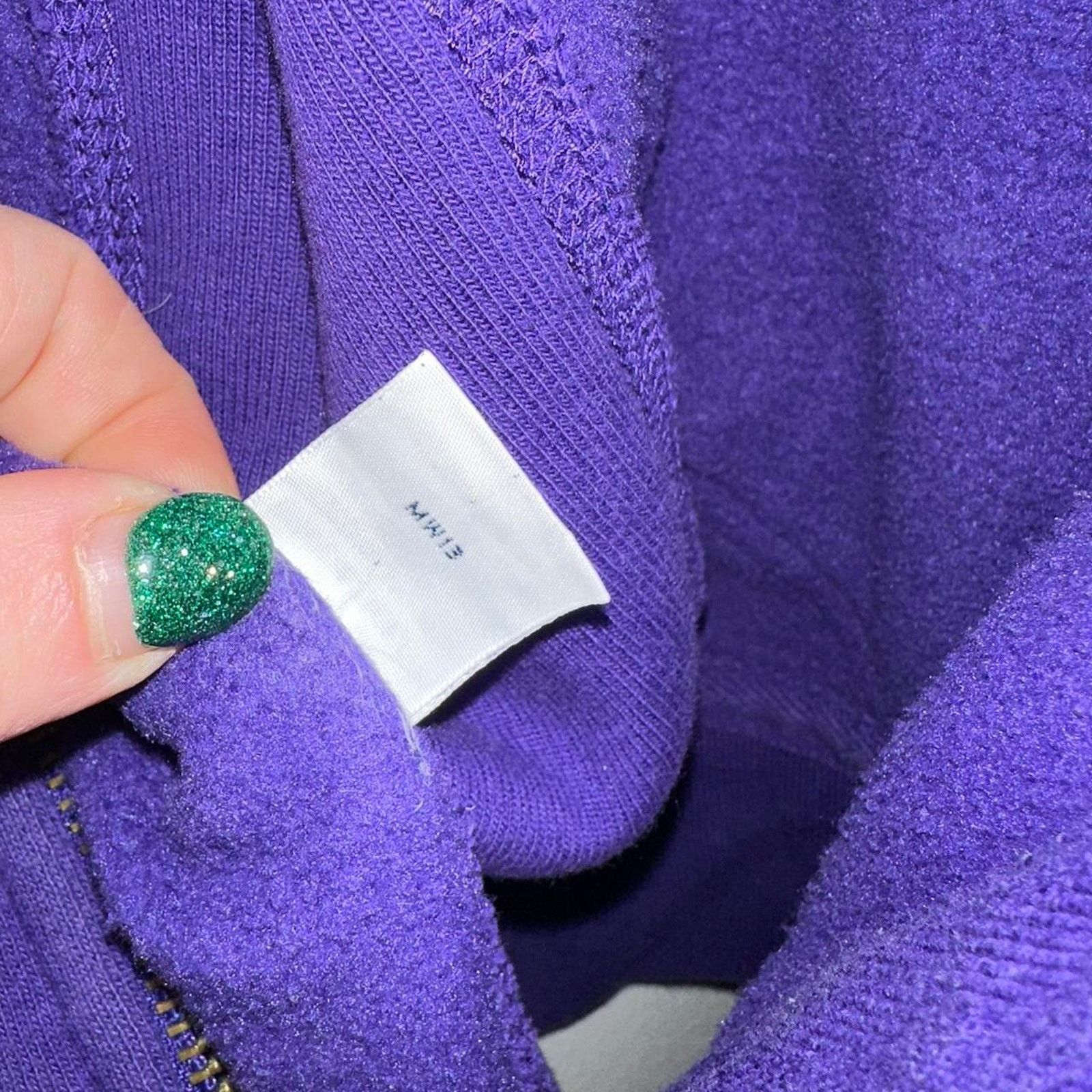 Polo Ralph Lauren Vintage Polo Ralph Lauren Full Zip Hoodie LSU size M Size US M / EU 48-50 / 2 - 6 Thumbnail