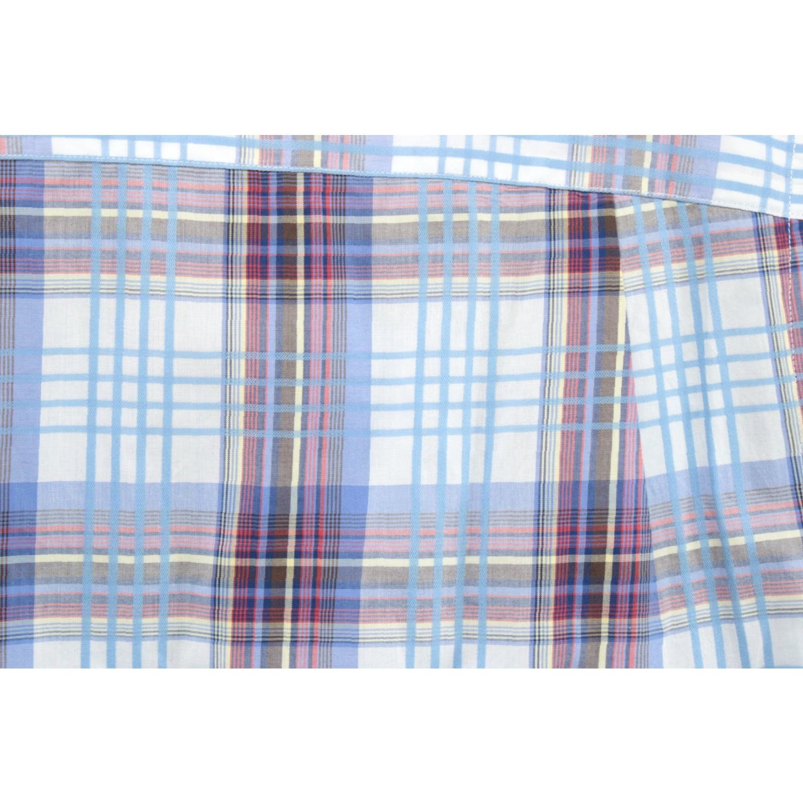 Robert Talbott Robert Talbott Carmel Shirt Men's XL Multicolor Plaid Short Sleeve Button Up Size US XL / EU 56 / 4 - 4 Thumbnail