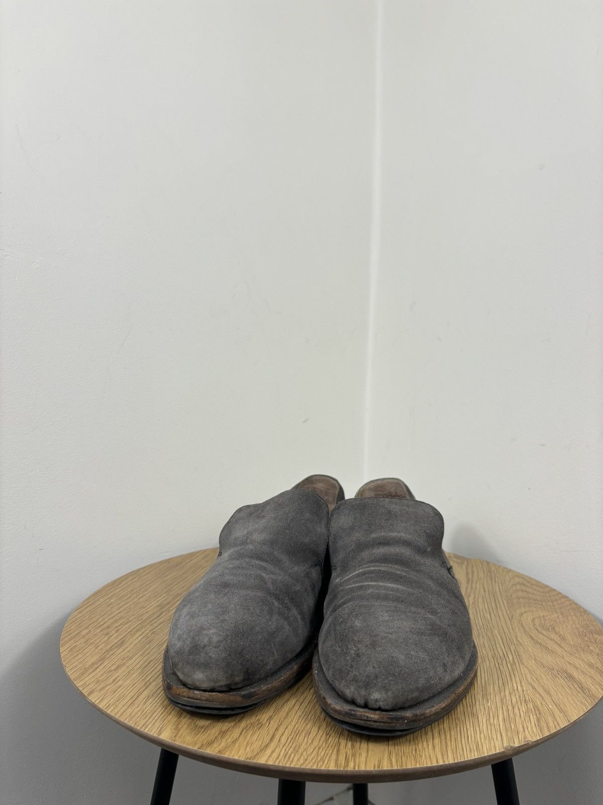 Brunello Cucinelli Brunello Cucinelli Italian Luxury Gray Suede Loafers Shoes Size US 10 / IT 40 - 7 Thumbnail