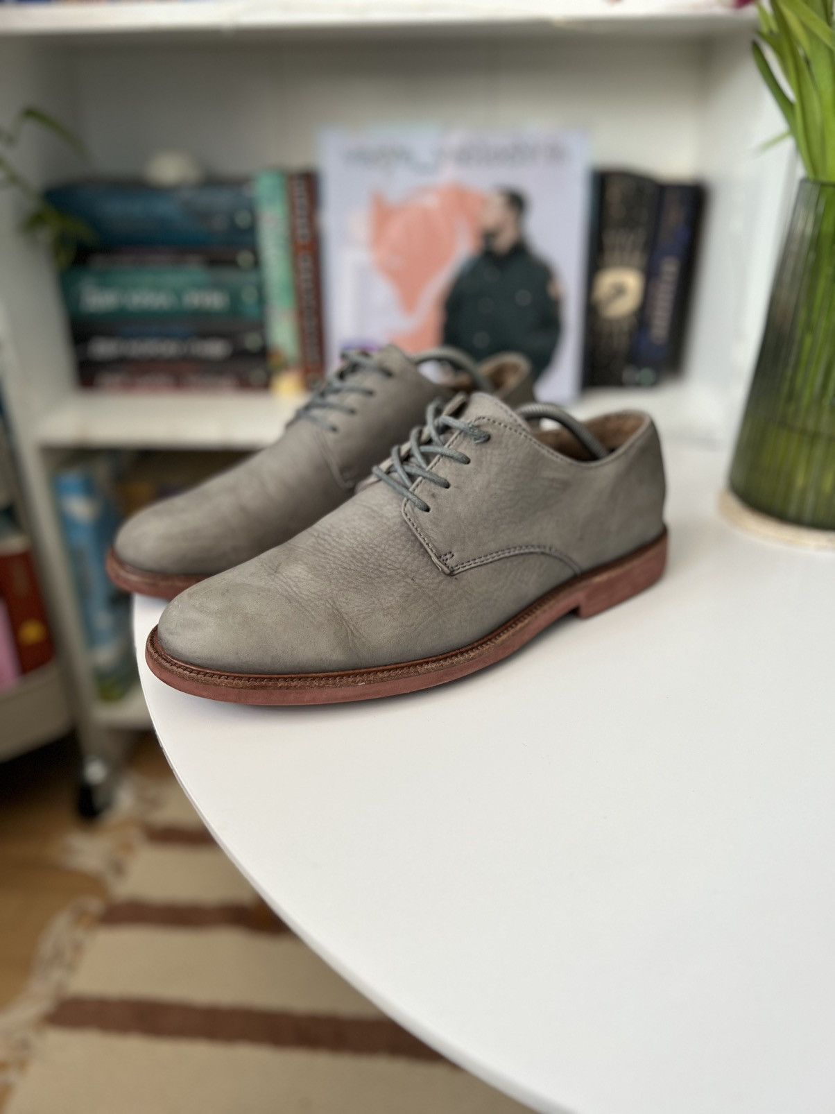 Polo Ralph Lauren Polo Ralph Lauren leather shoes classic gray Size US 10 / EU 43 - 1 Thumbnail