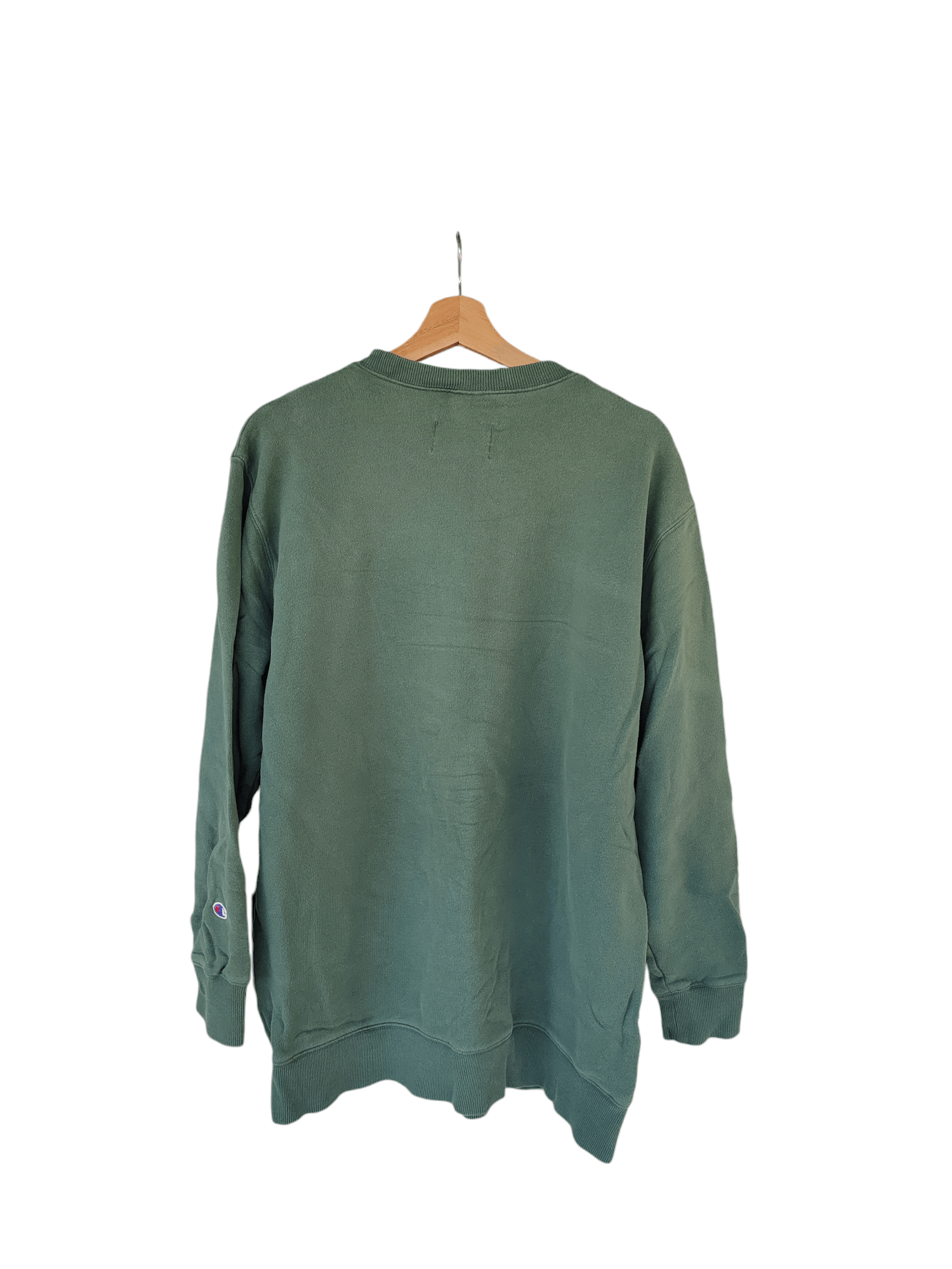 Champion × Japanese Brand × Vintage Vintage Faded Champion Sweatshirt Size US XL / EU 56 / 4 - 2 Thumbnail