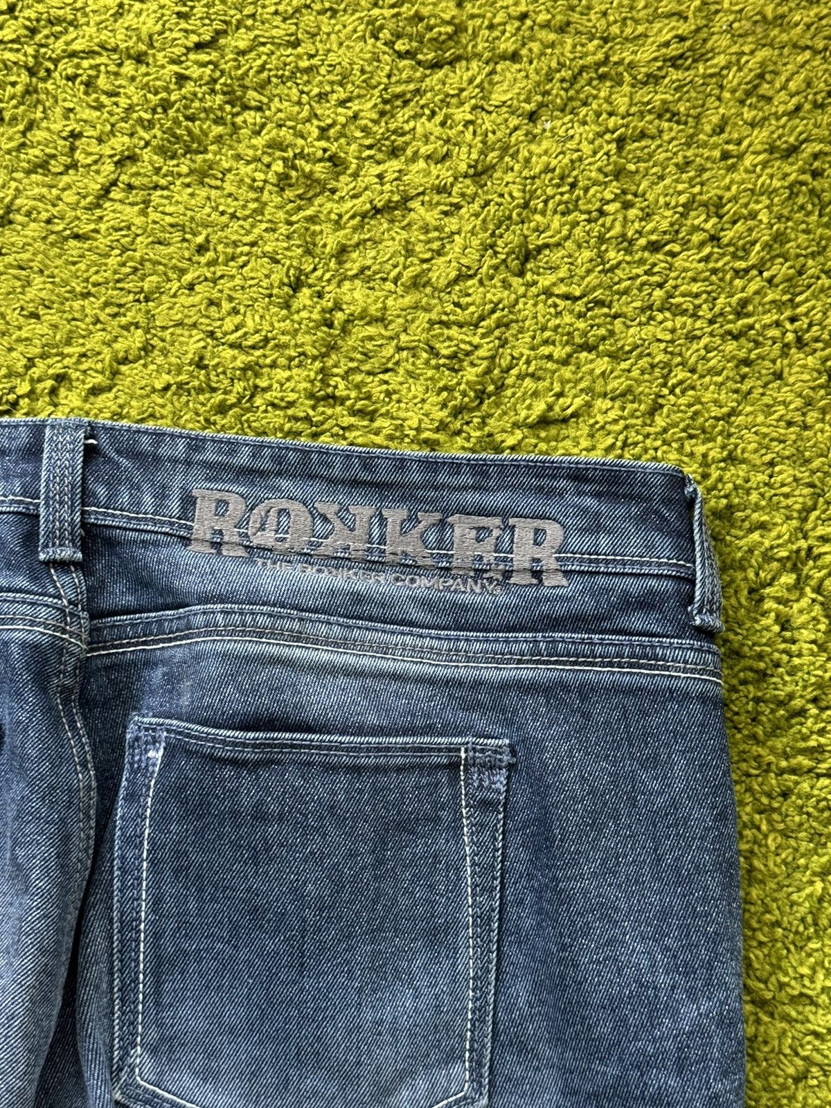 Designer × THE ROKKER COMPANY Rokker company denim pants jeans Size 32" / US 10 / IT 46 - 9 Thumbnail