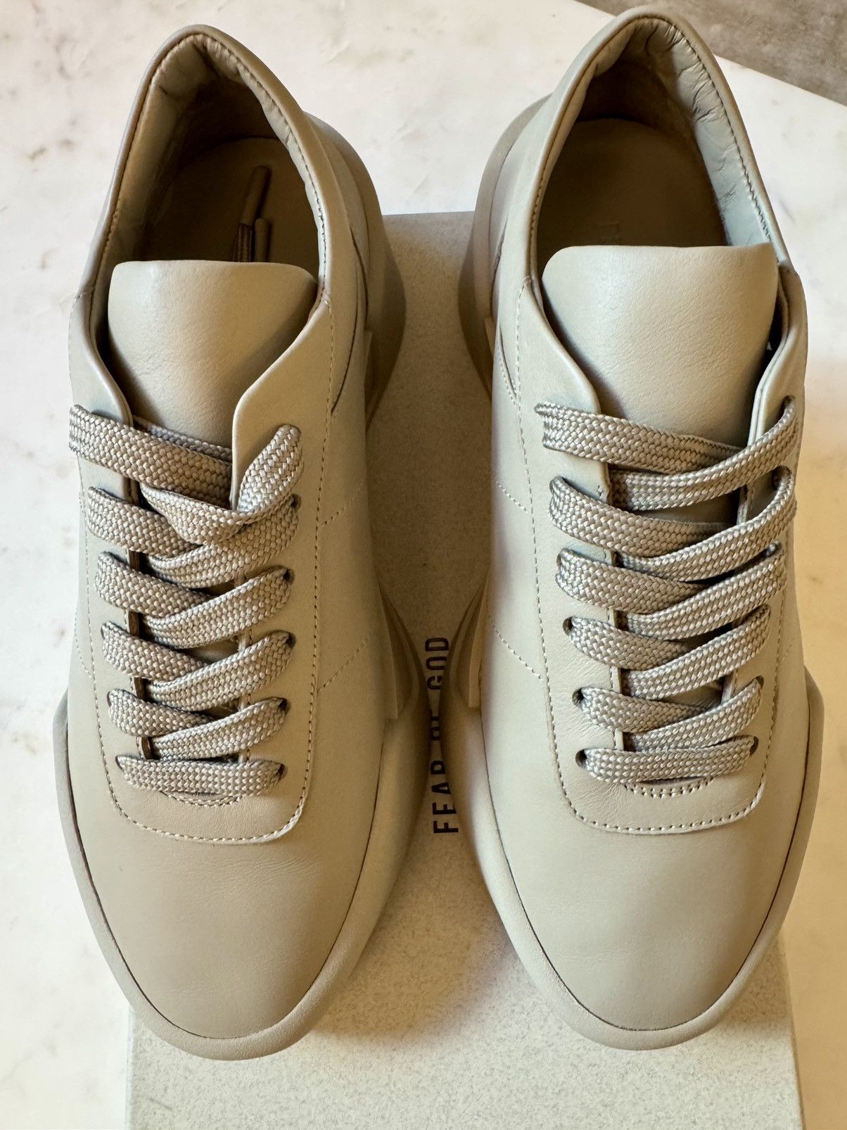 Fear of God Fear of God Taupe Aerobic Low Sneakers Size US 7.5 / EU 40-41 - 6 Thumbnail