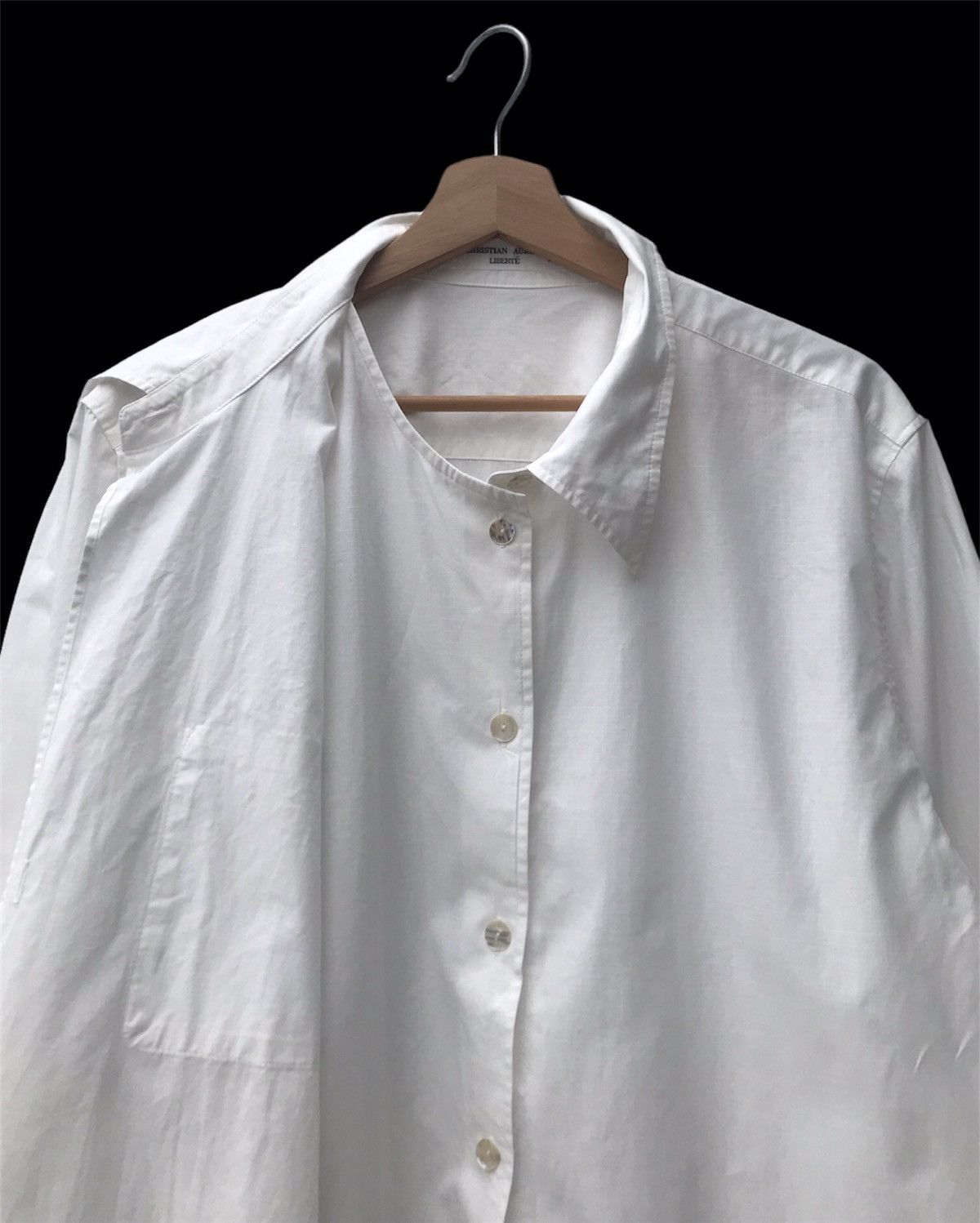 Vintage Unisex Christian Aujard 2 Layer Right Side Shirt Size US M / EU 48-50 / 2 - 7 Thumbnail