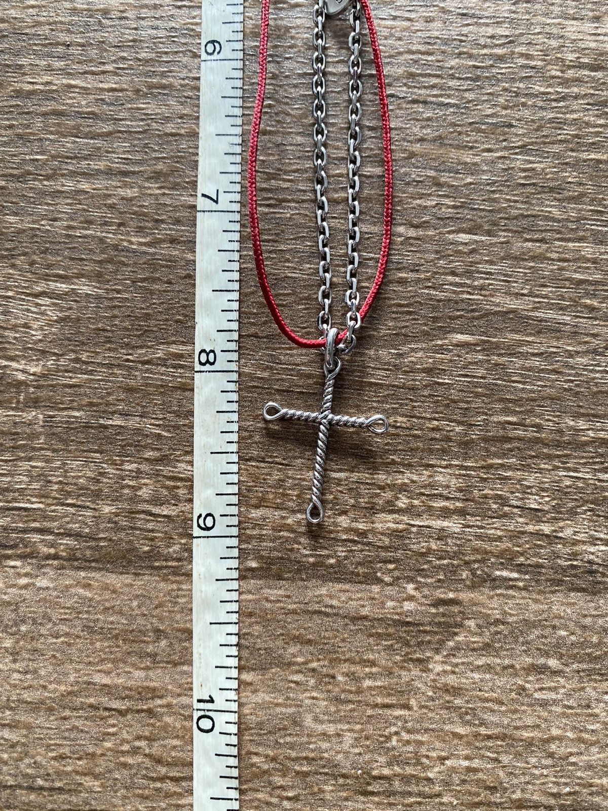Dior × Hedi Slimane FW05 Dior Homme Cross Necklace Size ONE SIZE - 8 Thumbnail