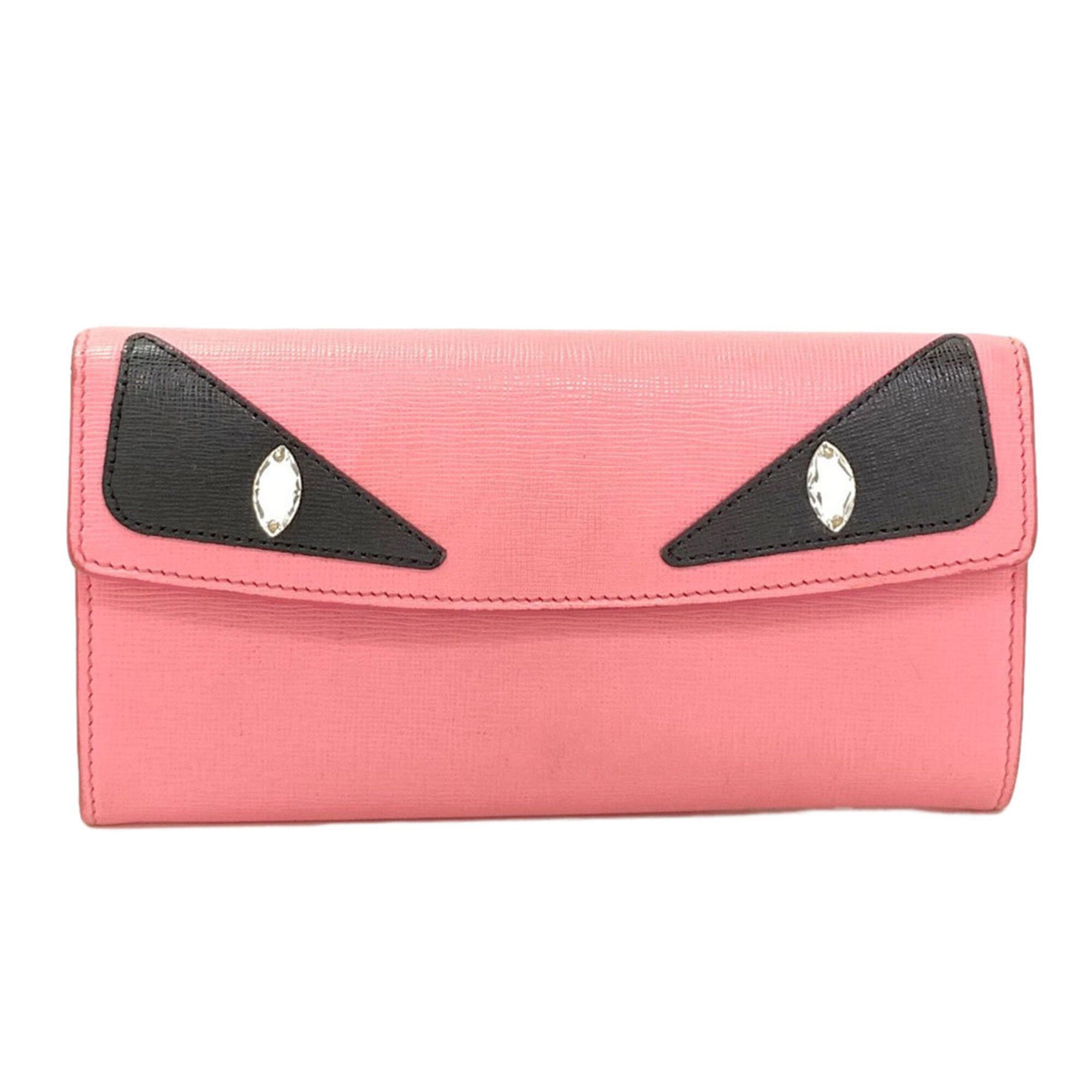 Fendi Fendi Bugs Monster Long Wallet (with coin purse) Leather Women's FENDI Size ONE SIZE - 1 Thumbnail