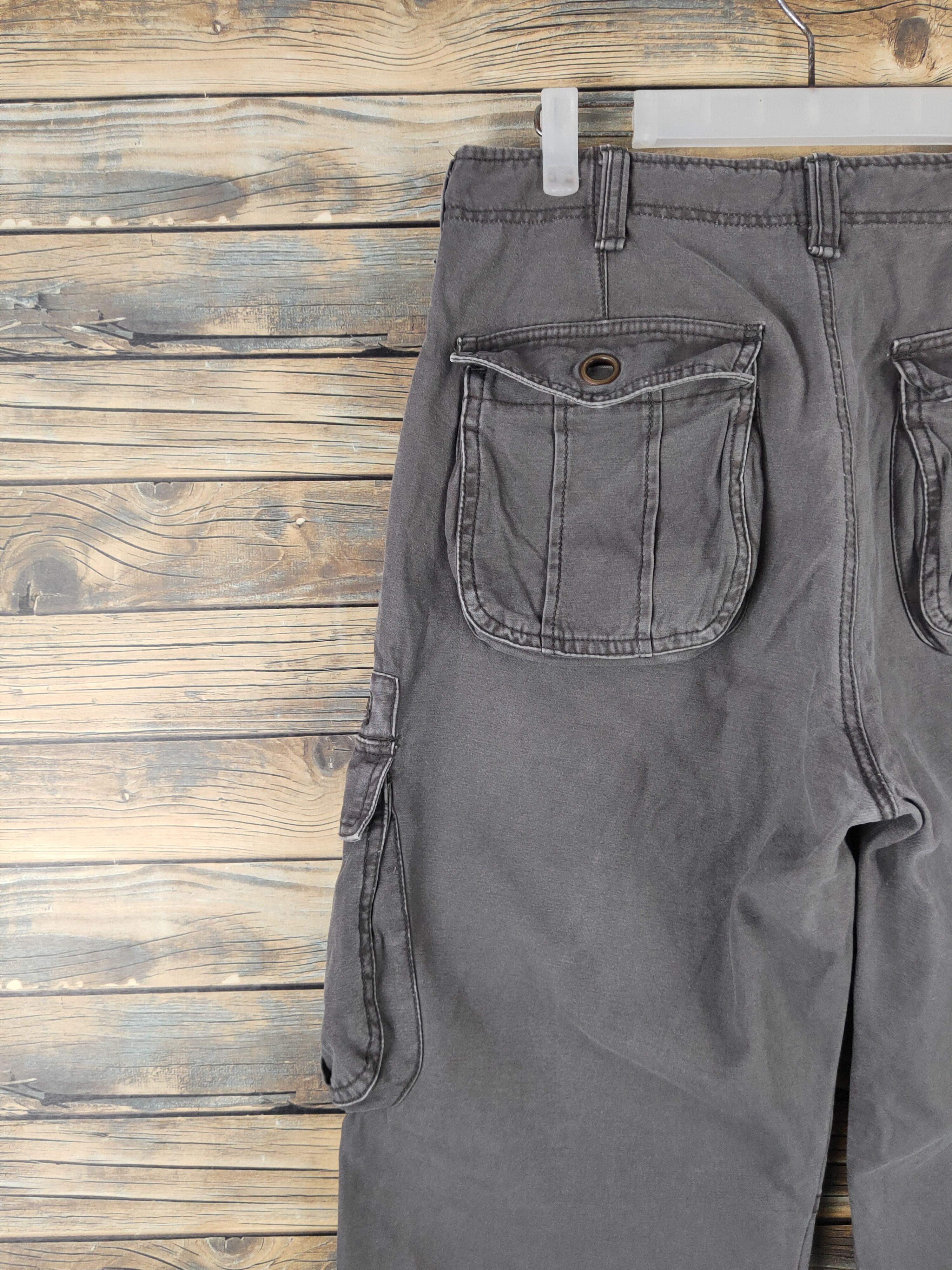 Japanese Brand DLL Vache Dark Gray Multipocket Cargo Pants #2433 Size US 32 / EU 48 - 8 Thumbnail