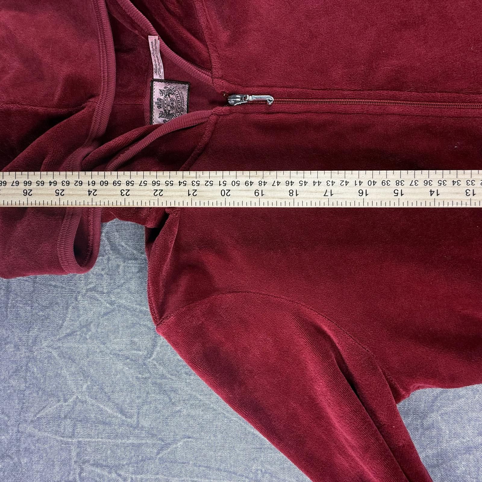 Juicy Couture Jeans Juicy Couture Sweater Women's XL Red Tracksuit Vintage Y2K Size XL / US 12-14 / IT 48-50 - 3 Thumbnail