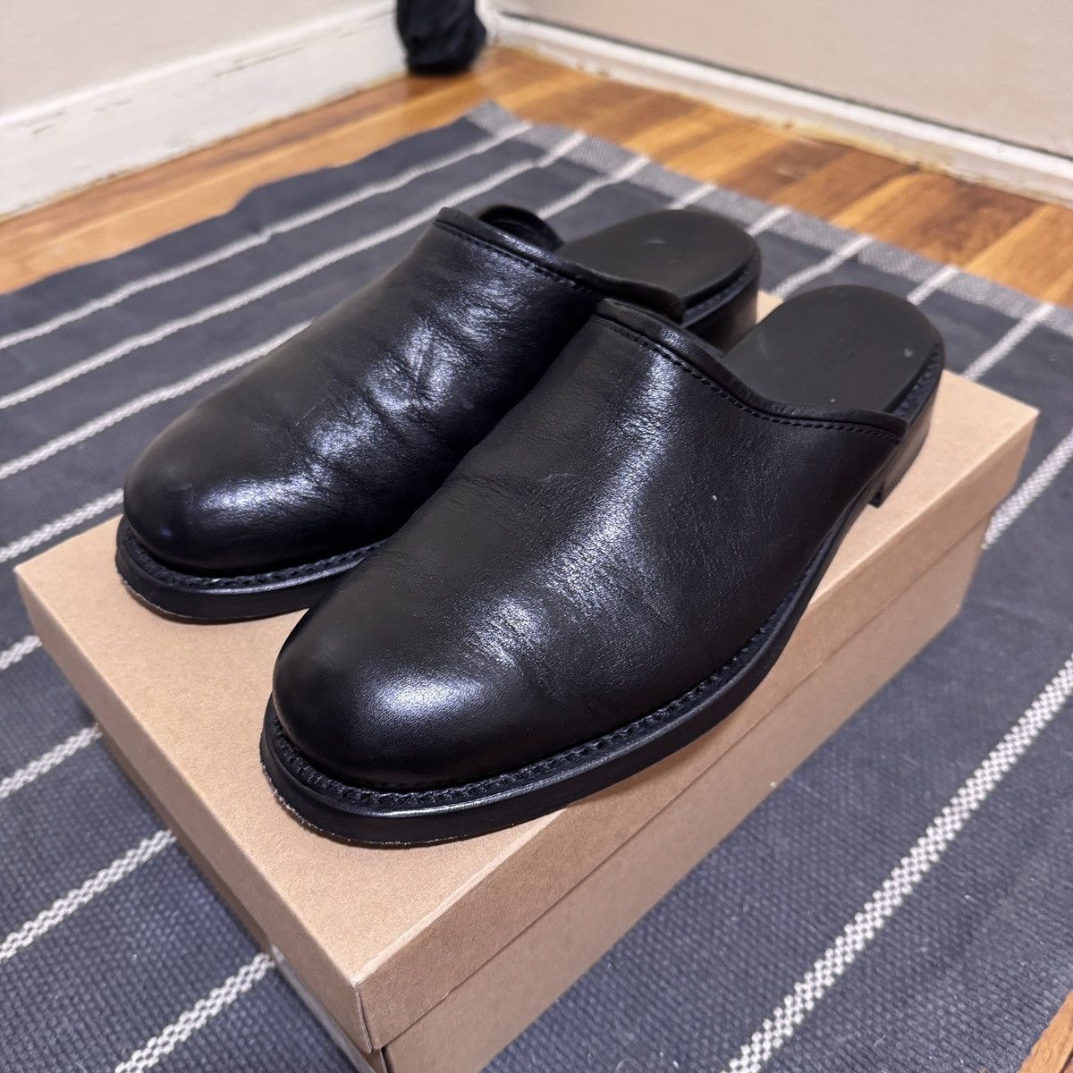 Stussy x Our Legacy Workshop Work Mules