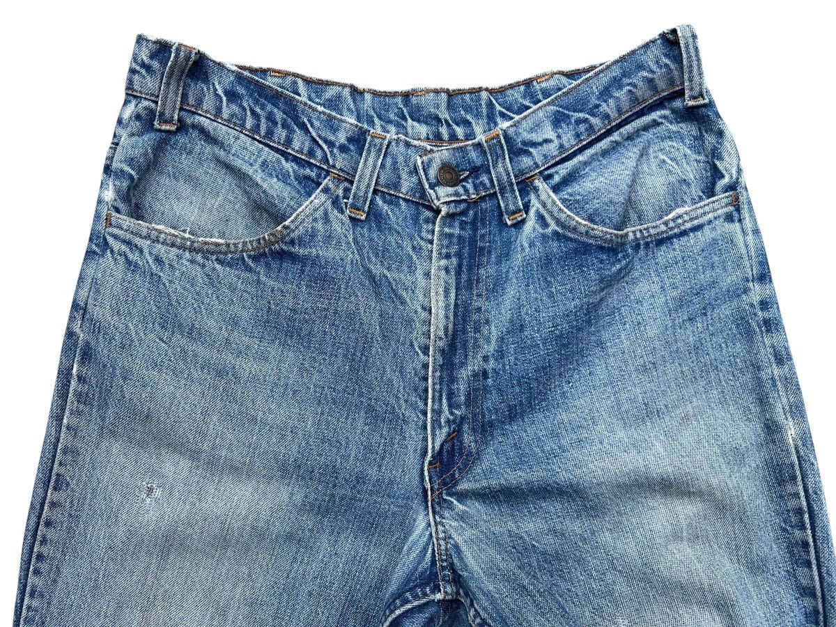 Levi's Vintage 60s Levis 646 Bootcut Distressed Denim Jeans 32x31 Size US 32 / EU 48 - 6 Thumbnail