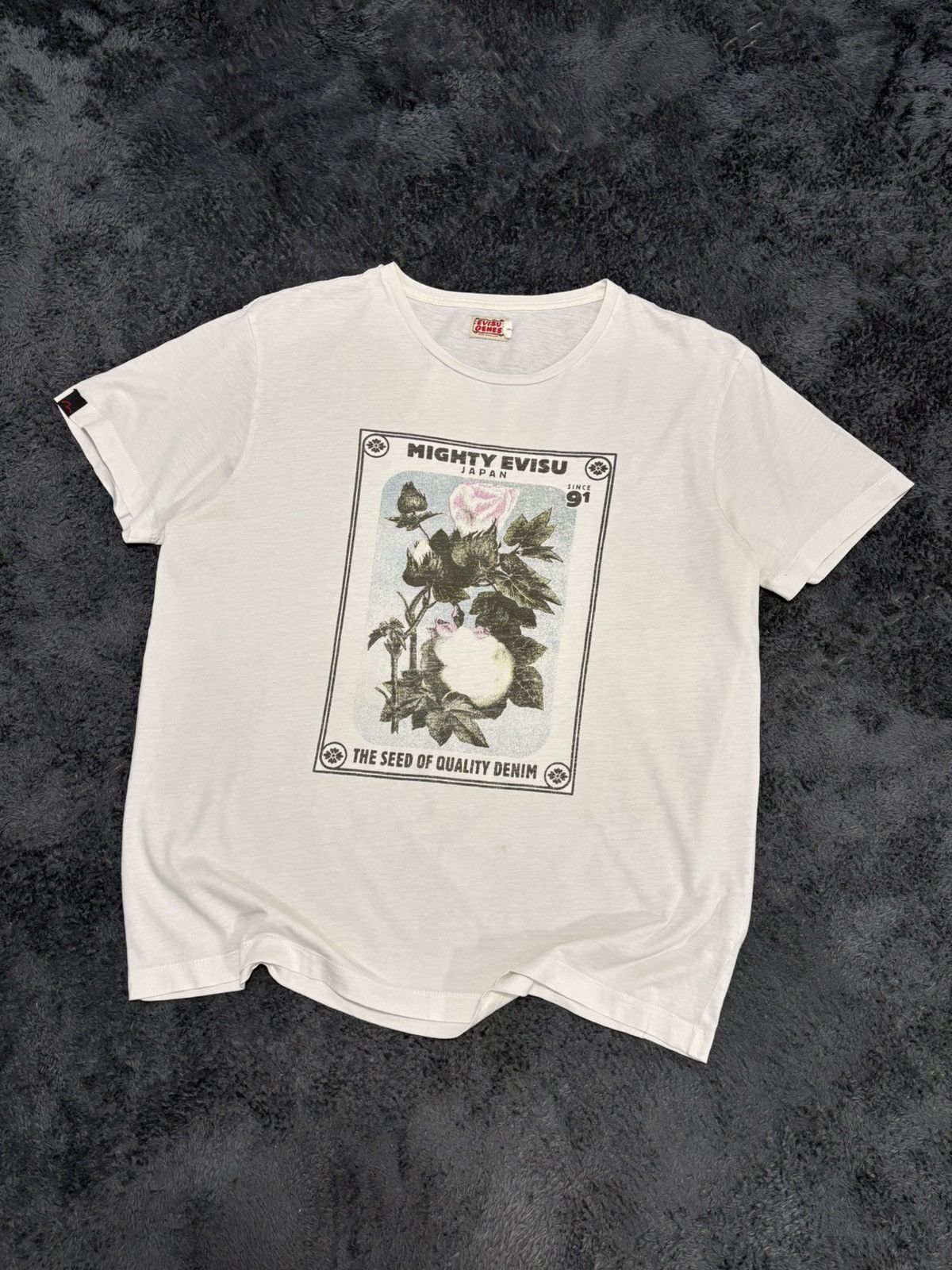 Evisu Vintage Evisu Genes Japan Floral Tee Size US XL / EU 56 / 4 - 1 Thumbnail