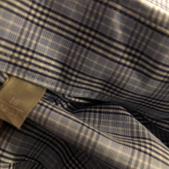 Nordstrom Nordstrom men's cotton dress shirt trim fit 16/32-33 Size US L / EU 52-54 / 3 - 4 Thumbnail
