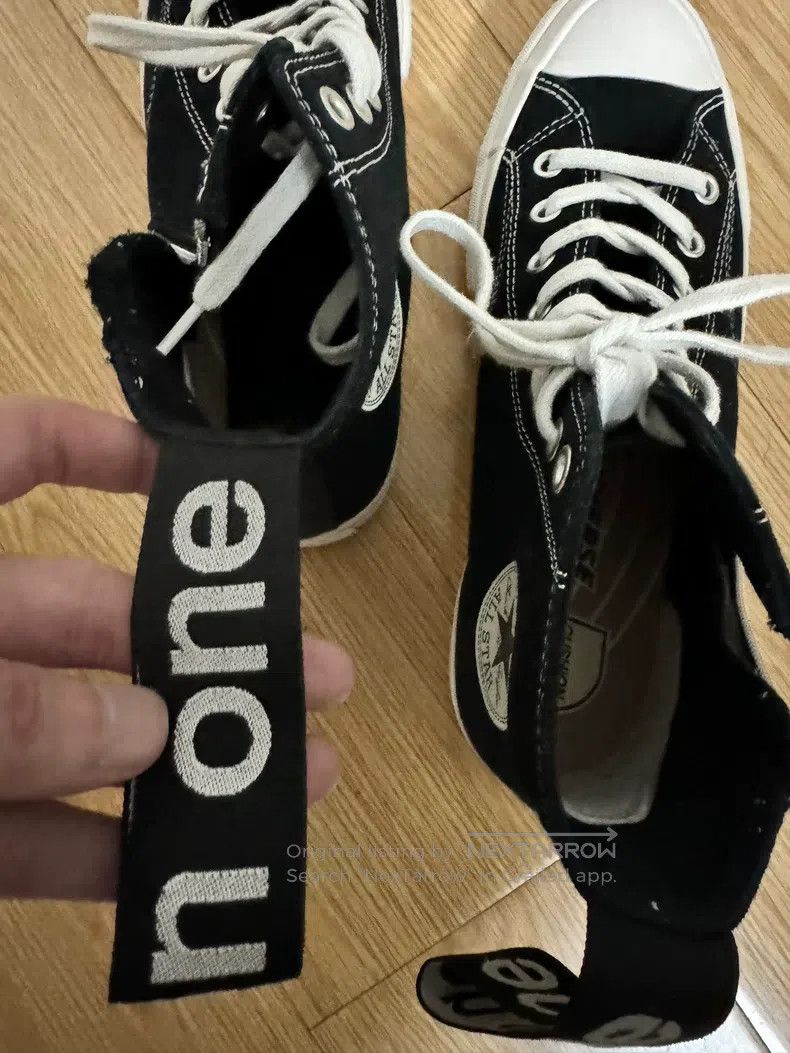 Wtaps Wtaps Jointly named high-top shoes Size US 9.5 / EU 42-43 - 6 Thumbnail