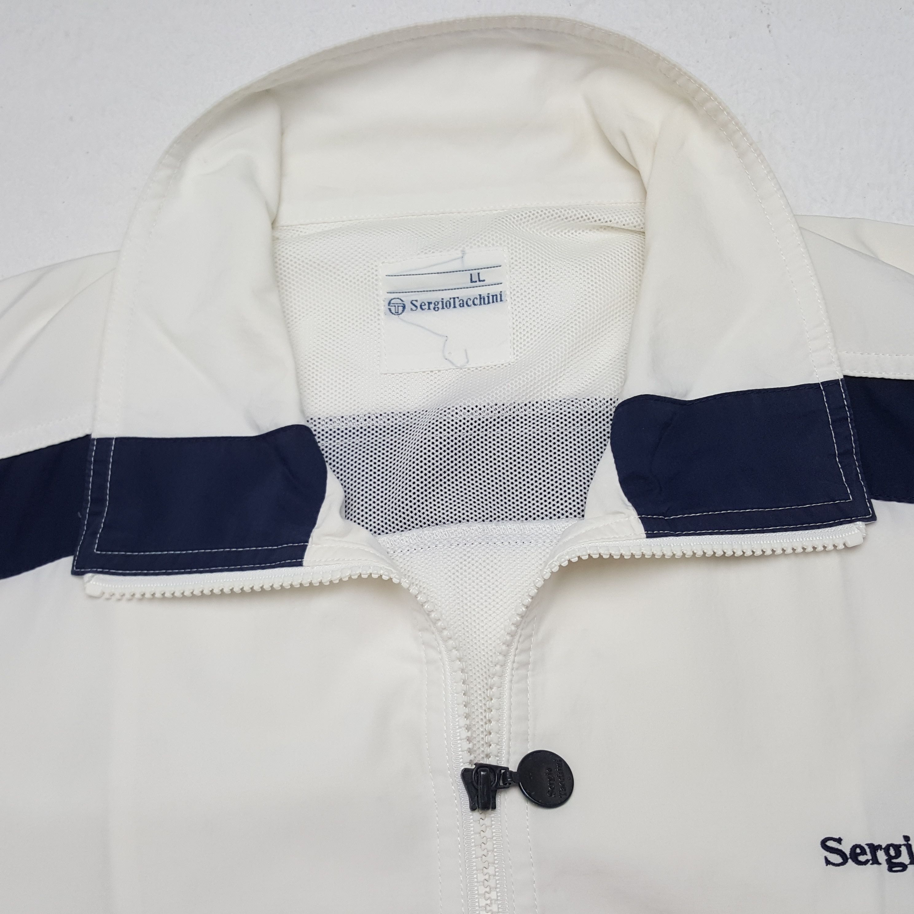 Sergio Tacchini × Vintage Vintage Sergio Tacchini Sports Style Tennis Jacket Size US XL / EU 56 / 4 - 4 Thumbnail