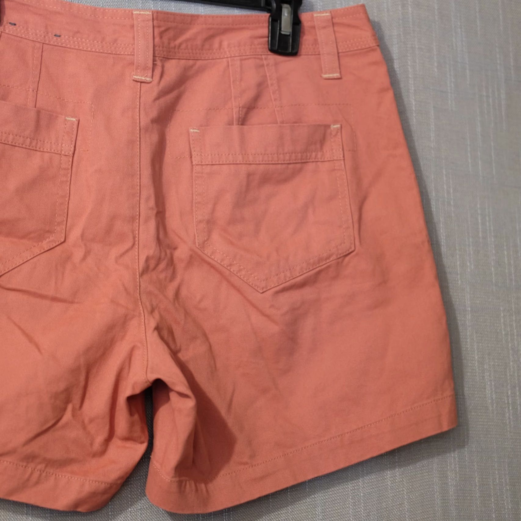 Vintage Nwot! Natural Reflections Shorts Coral Chino 100% Cotton Womens 8 #H99-69 Size 30" / US 8 / IT 44 - 7 Thumbnail