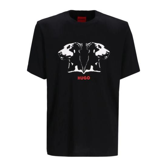 Hugo Boss HUGO BOSS Men T-Shirts 50542734 001 BLACK Size US S / EU 44-46 / 1 - 1 Thumbnail
