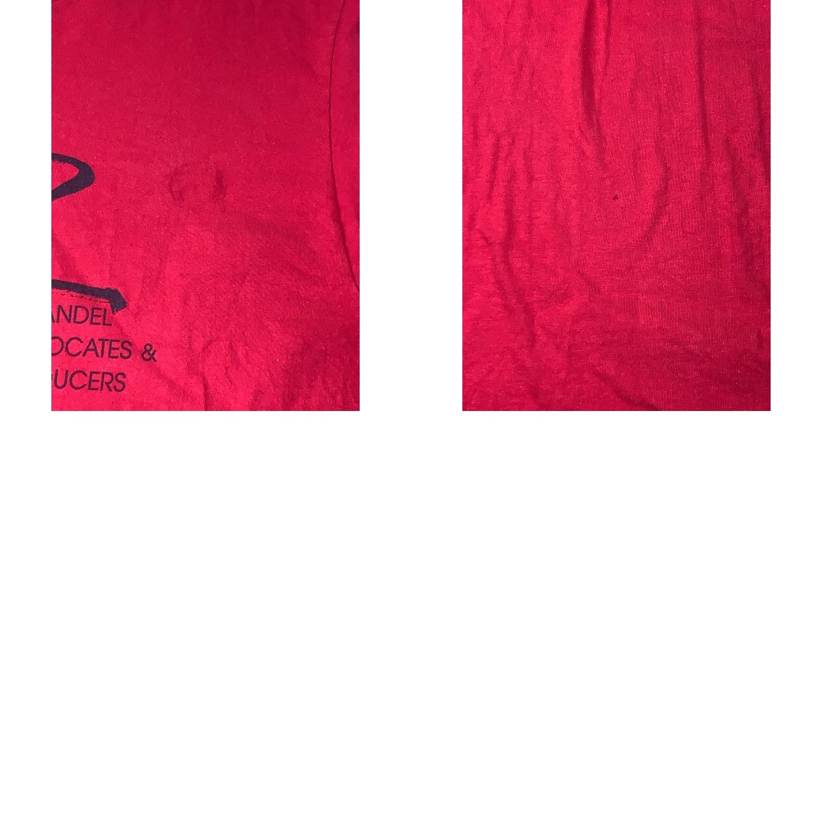 Hanes VINTAGE Zinfandel Advocates & Producers ZAP T Shirt L Red Wine Vineyard 4277 Hanes Beefy-T Mens Shirt Red 90s USA Wine Vineyard Hanes Beefy-T Size US L / EU 52-54 / 3 - 8 Thumbnail