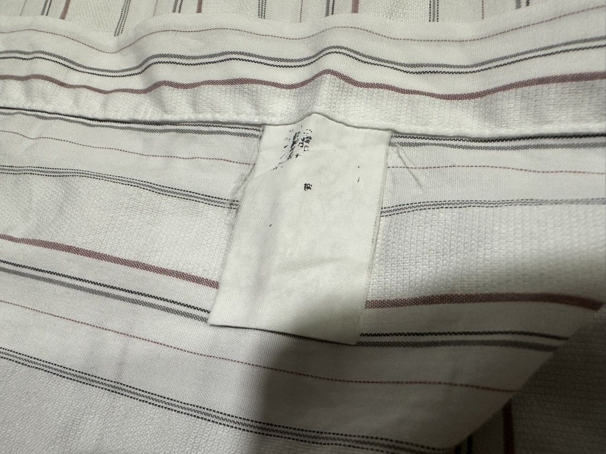 Issey Miyake 🔥Vintage IM Issey Miyake Design Studio Striped Shirt Ss Size US XL / EU 56 / 4 - 6 Thumbnail