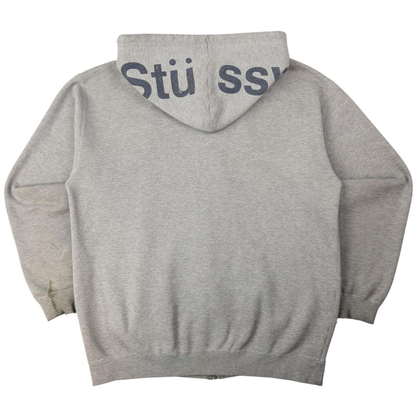 stussy GUAM スウェット　Sサイズ　グレー Streetwear × Stussy Grey Stussy Guam Zip Up Hoodie | Grailed