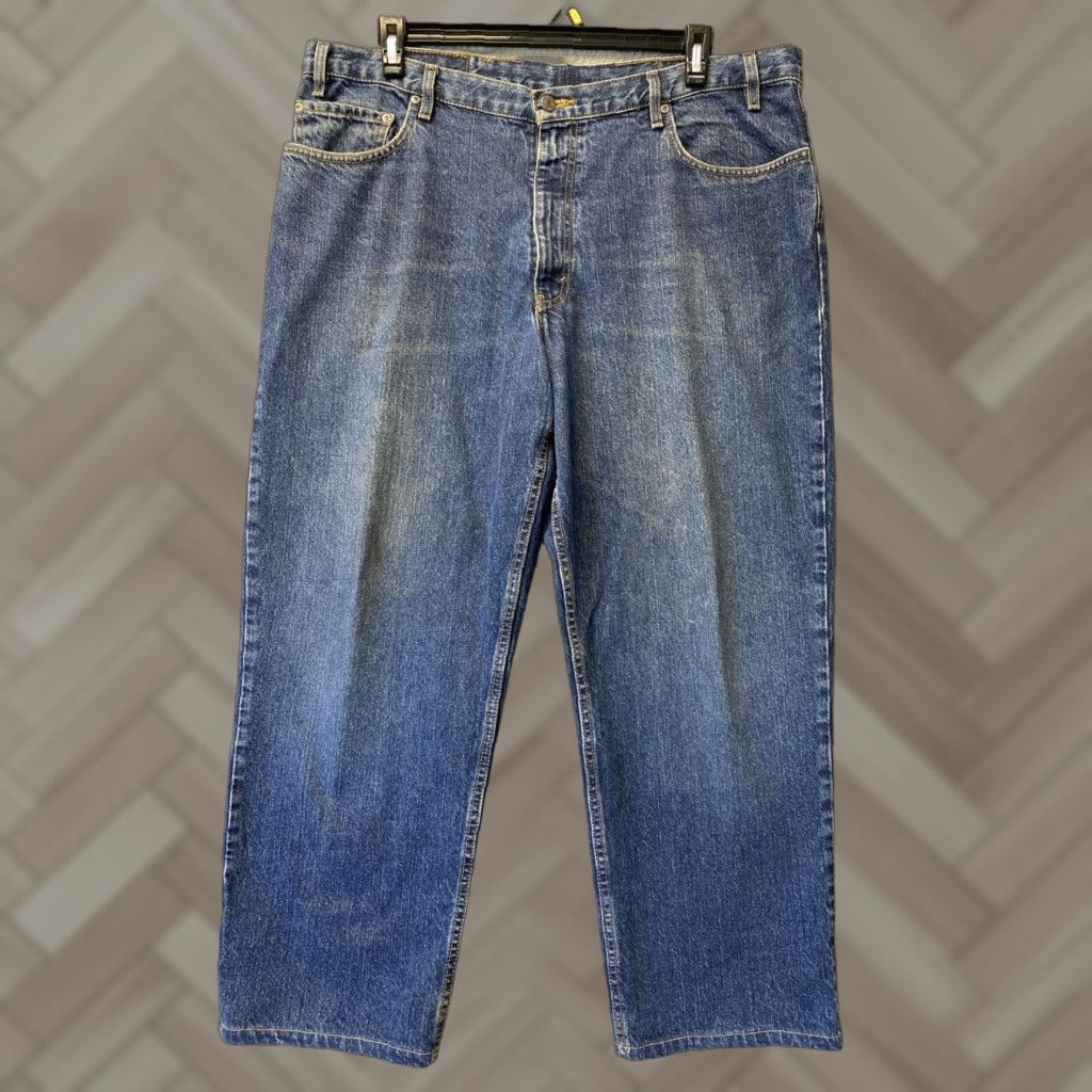 Eddie Bauer VINTAGE Eddie Bauer Jeans Men 40x30 Cotton Straight Relaxed Fit US Classic Denim Mens Size US 40 / EU 56 - 1 Thumbnail