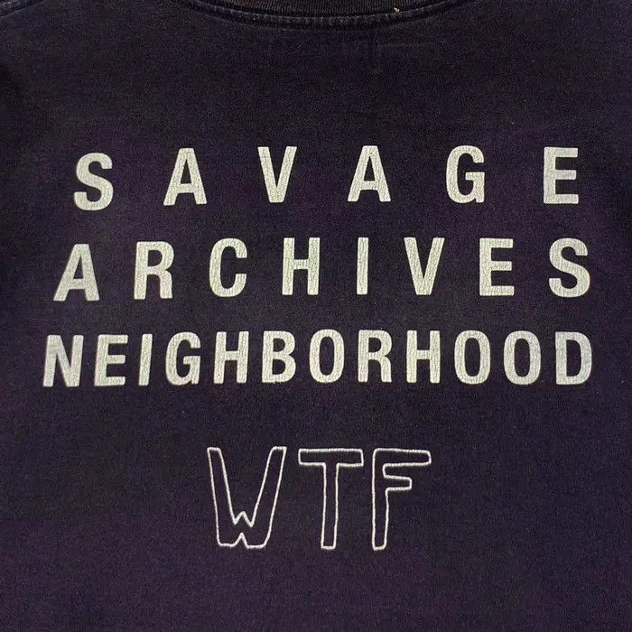 Neighborhood NEIGHBORHOOD x SAVAGE ARCHIVES The San Tee Shirt Size US S / EU 44-46 / 1 - 8 Thumbnail